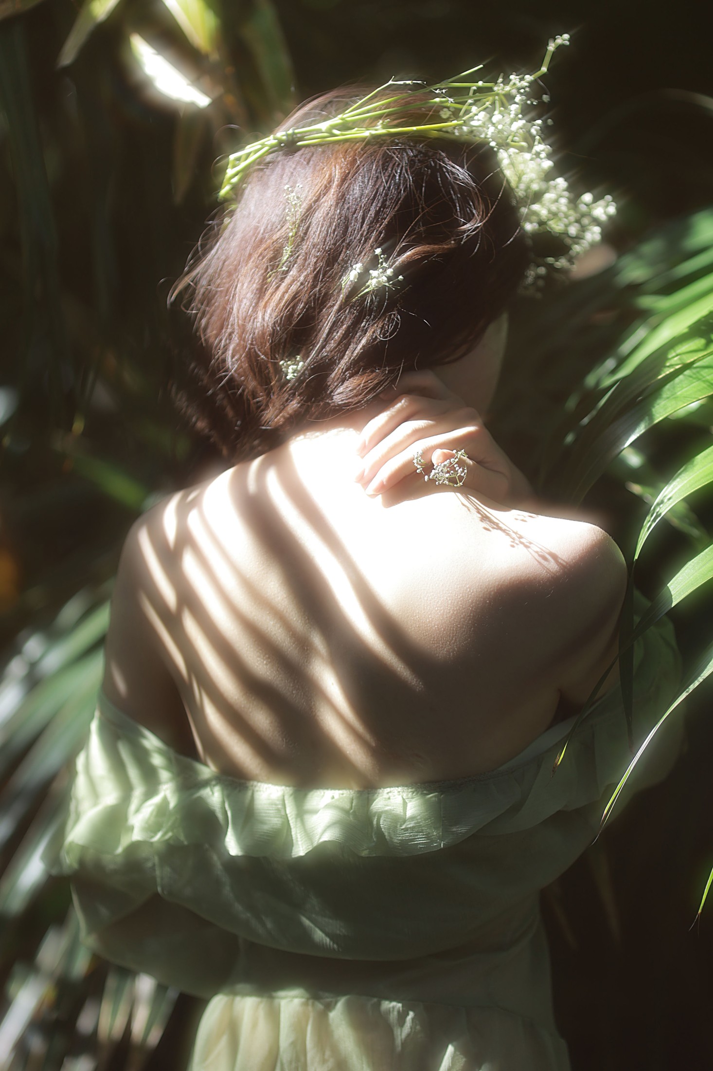 图片[4]-雨涵 – 《绿意》[24P]-COS写真在线网