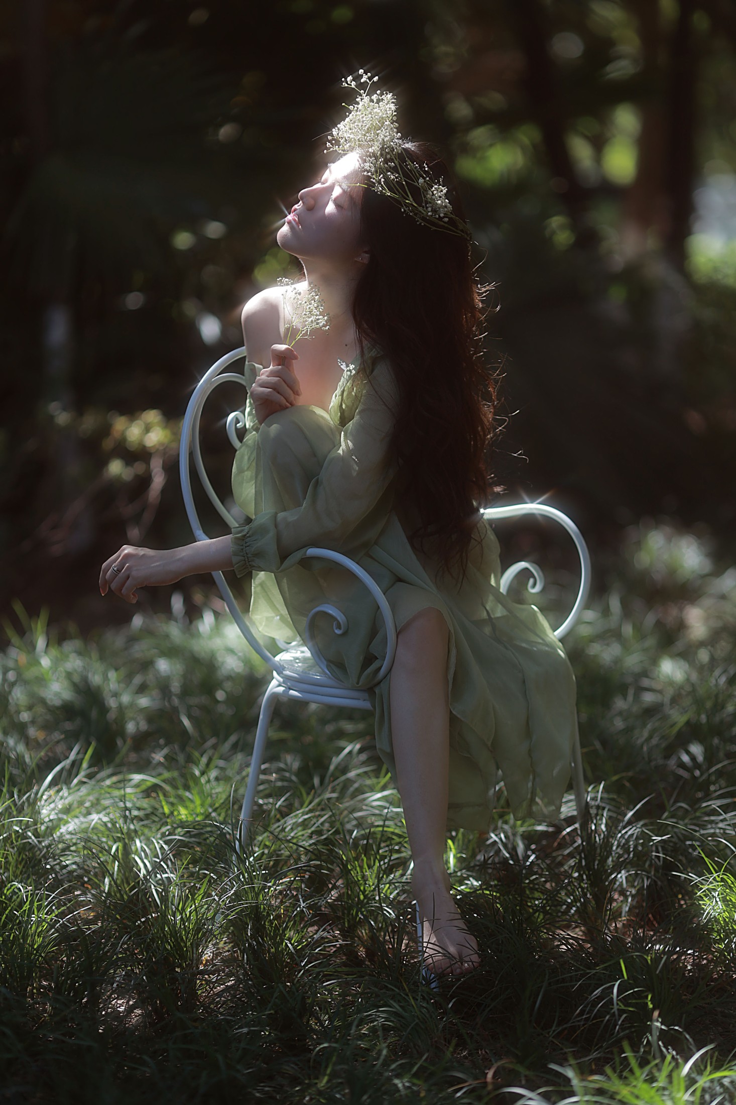 图片[3]-雨涵 – 《绿意》[24P]-COS写真在线网