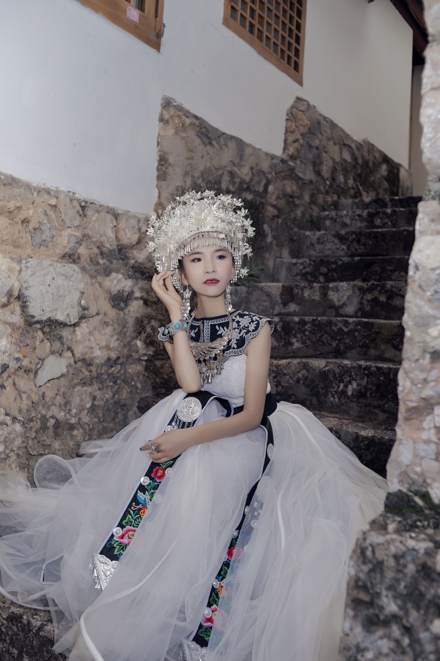 图片[4]-模特合集 – 《黑白姐妹》[26P]-COS写真在线网