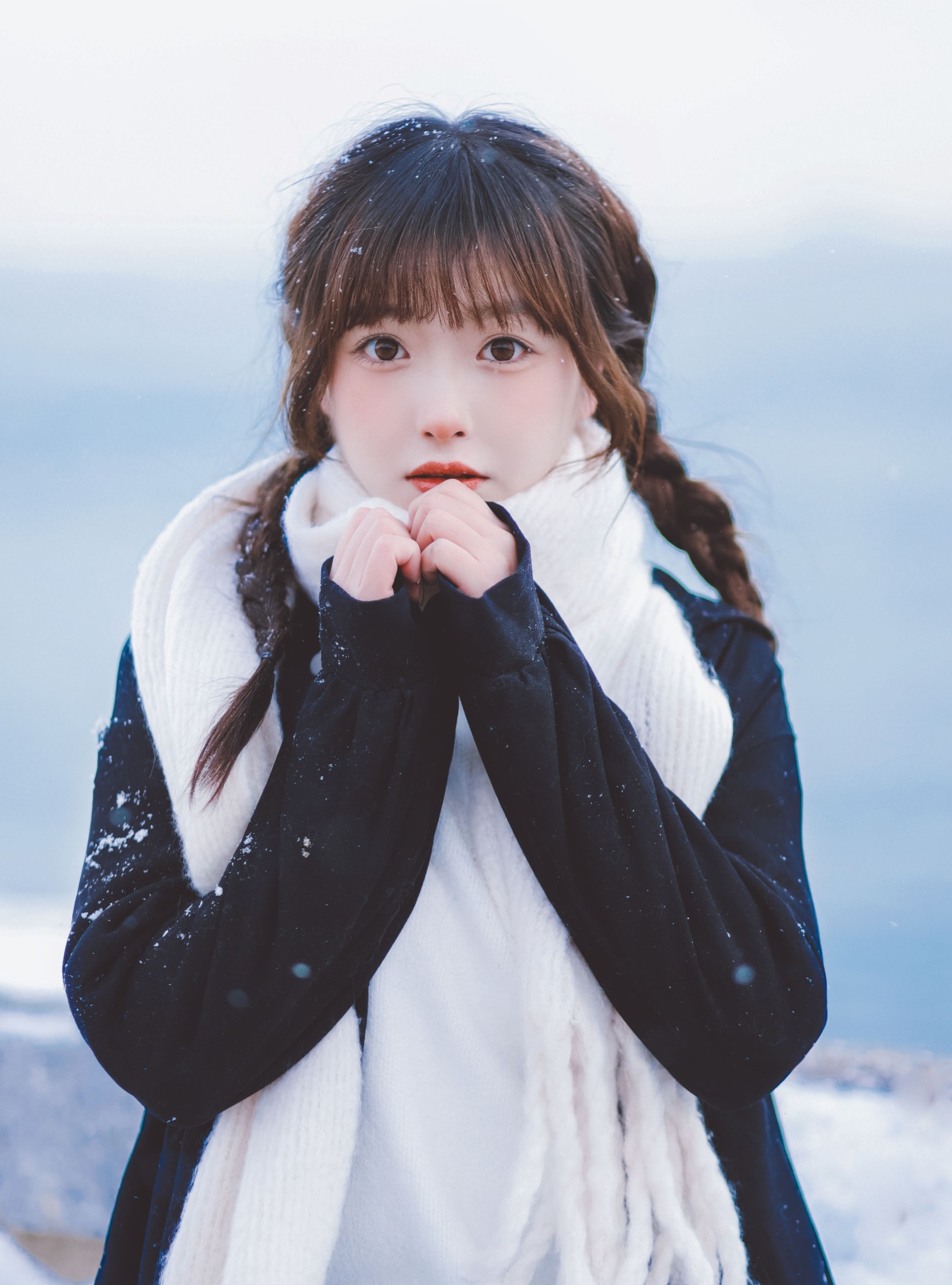 图片[5]--炸鸡冰可乐- – 《下雪天》[24P]-COS写真在线网