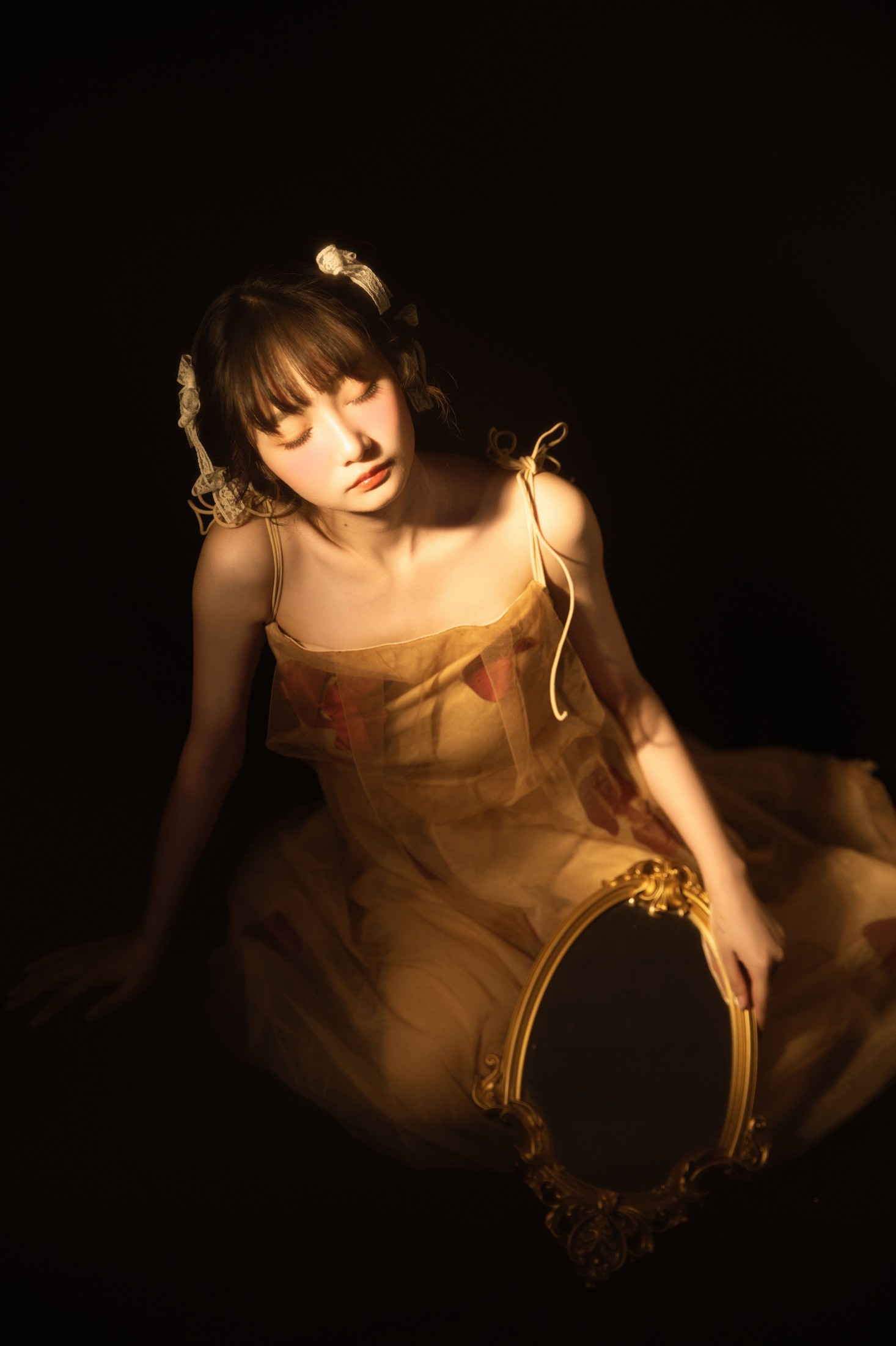 图片[6]-阿瑶 – 《油画向日葵》[22P]-COS写真在线网