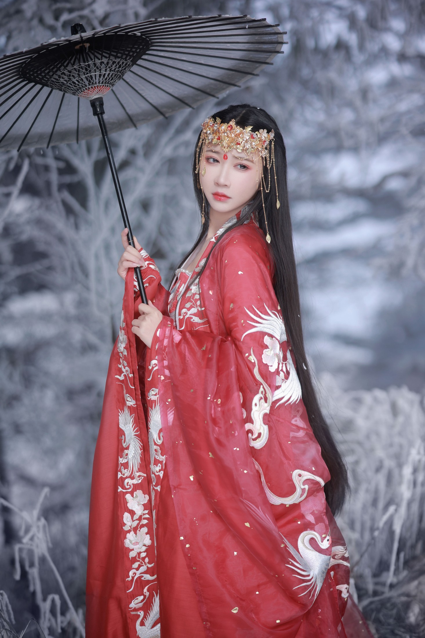 图片[3]-绮罗生的小苏苏 – 《雪女》[30P]-COS写真在线网