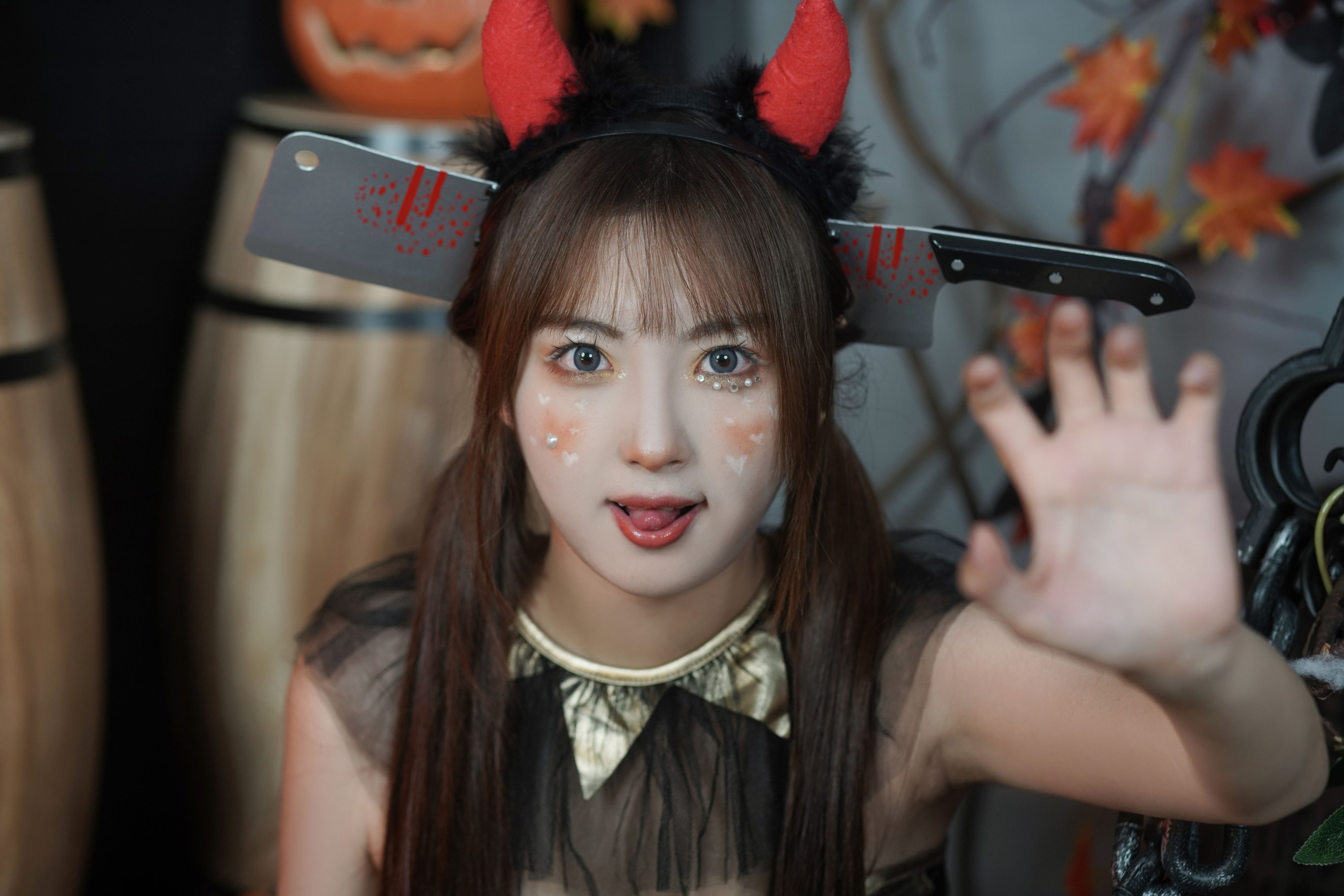 图片[3]--炸鸡冰可乐- – 《南瓜夜》[22P]-COS写真在线网