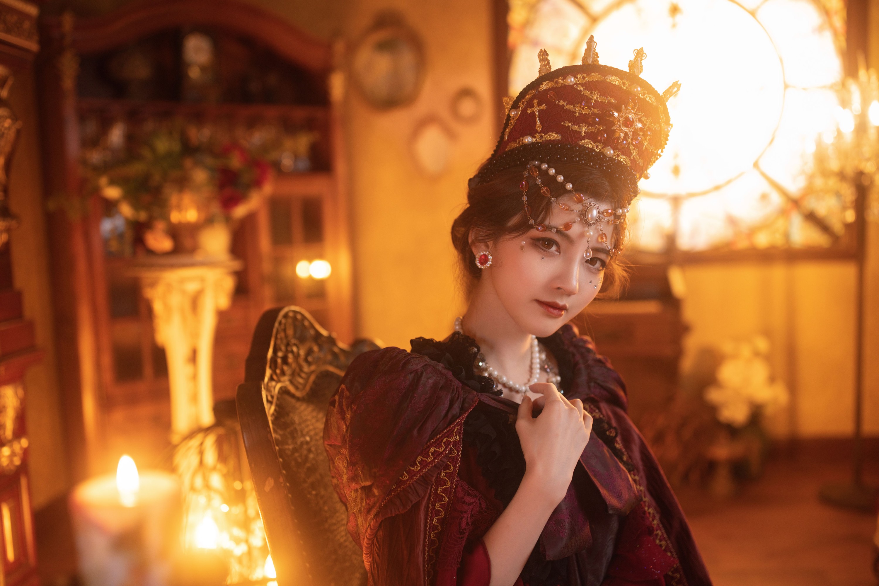 图片[3]-Tifa丁小妮 – 《法式女王》[33P]-COS写真在线网