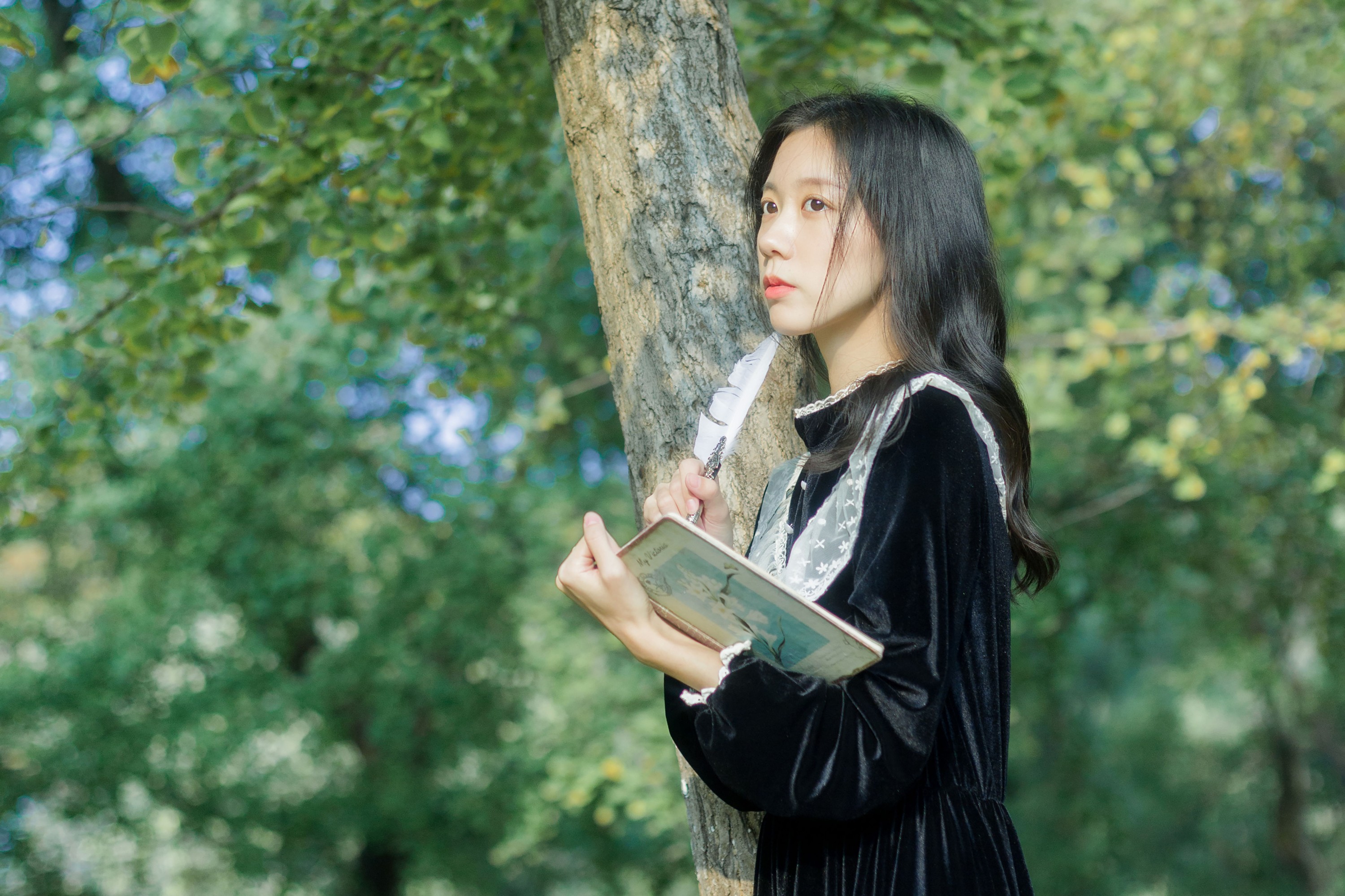 图片[6]-饲猫少女- – 《将在初秋寄出》[39P]-COS写真在线网