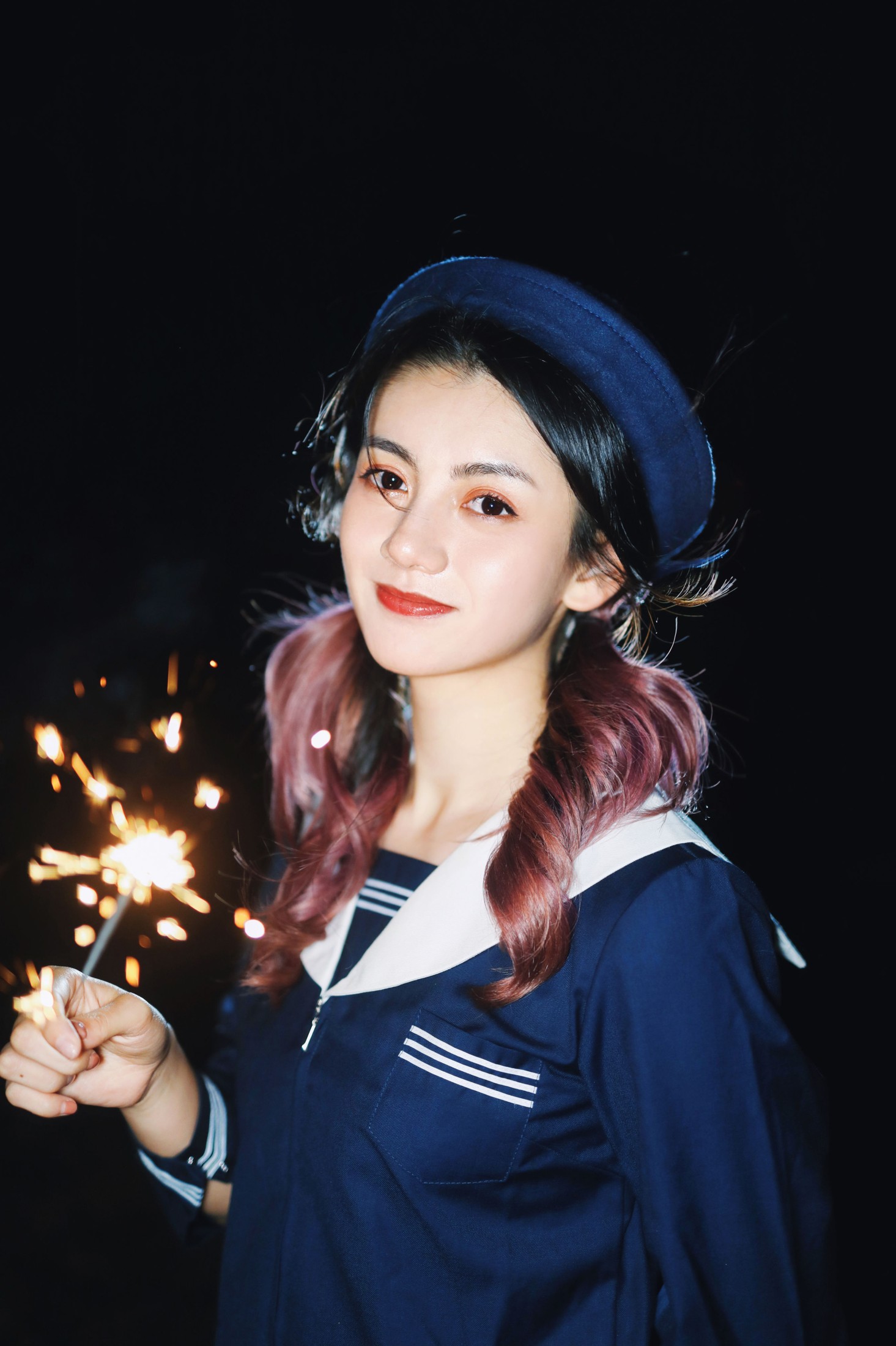 图片[6]-茜akane – 《无人海滩的烟火》[25P]-COS写真在线网