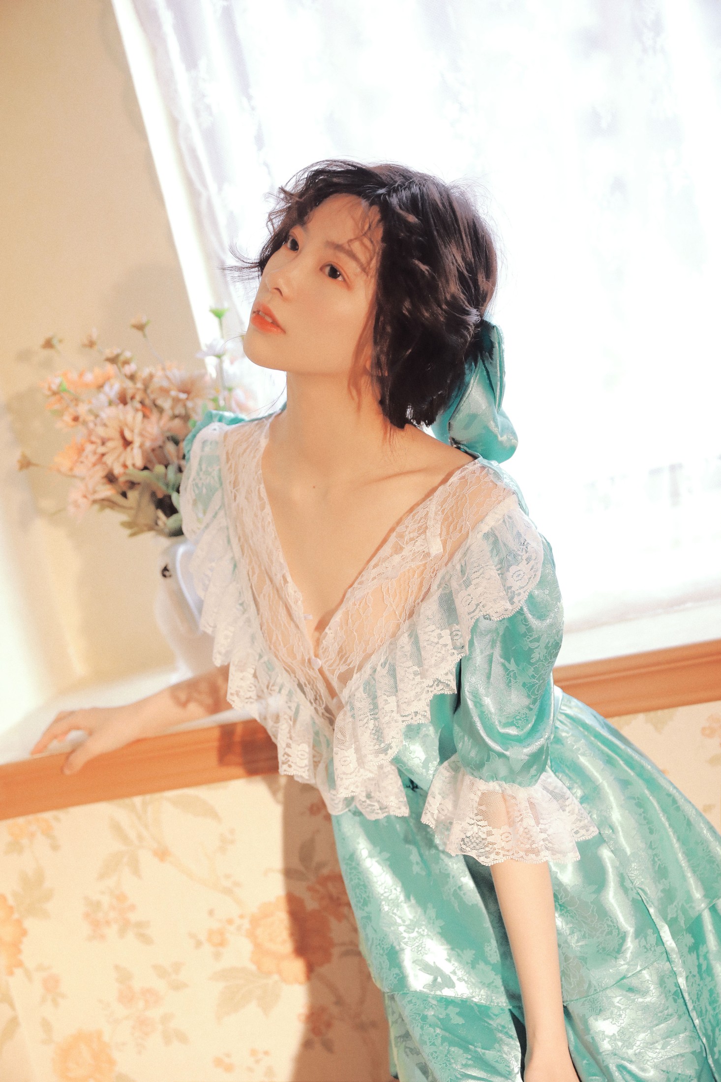 图片[6]-桃芊鱼 – 《窗边少女》[35P]-COS写真在线网