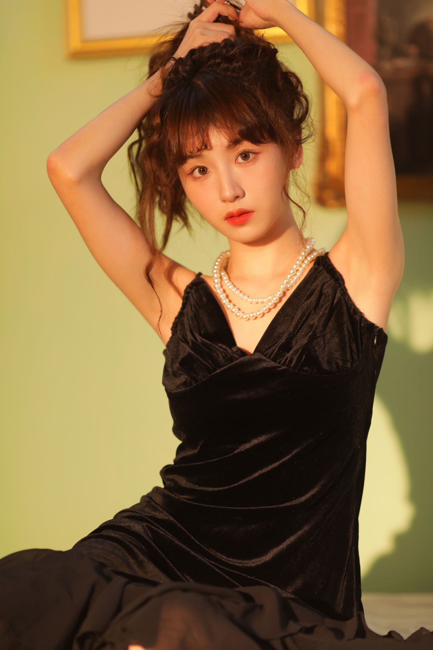 图片[6]-顾林x – 《黑色神秘》[33P]-COS写真在线网