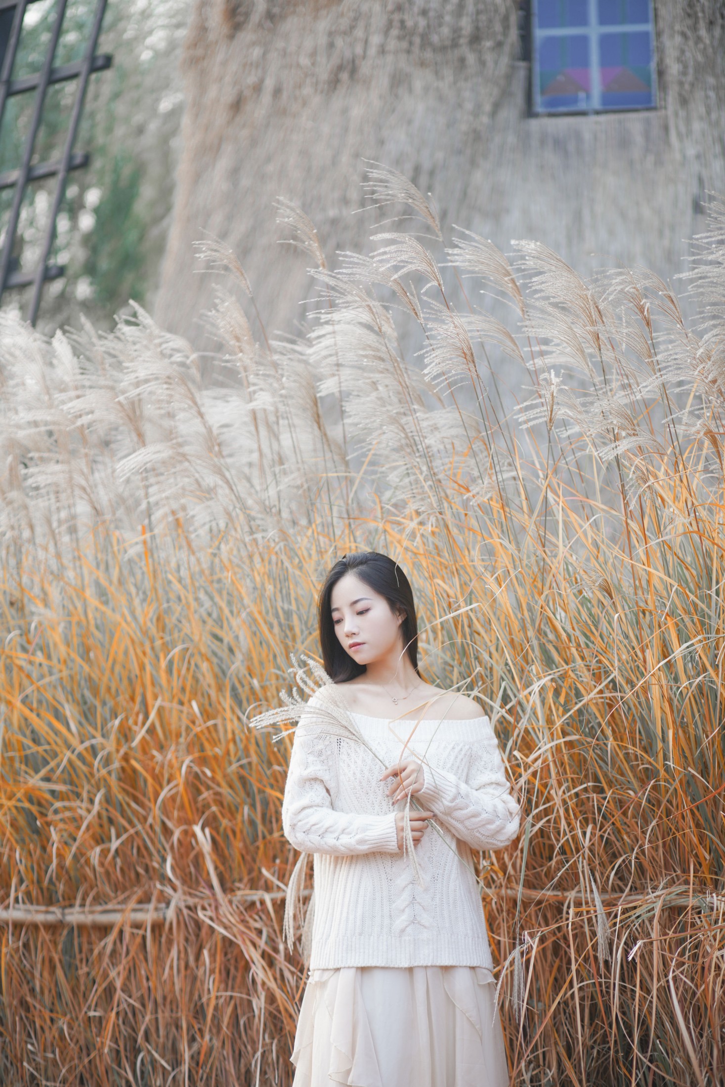 图片[6]-兮兮 – 《藏在芦苇荡中的温柔》[26P]-COS写真在线网