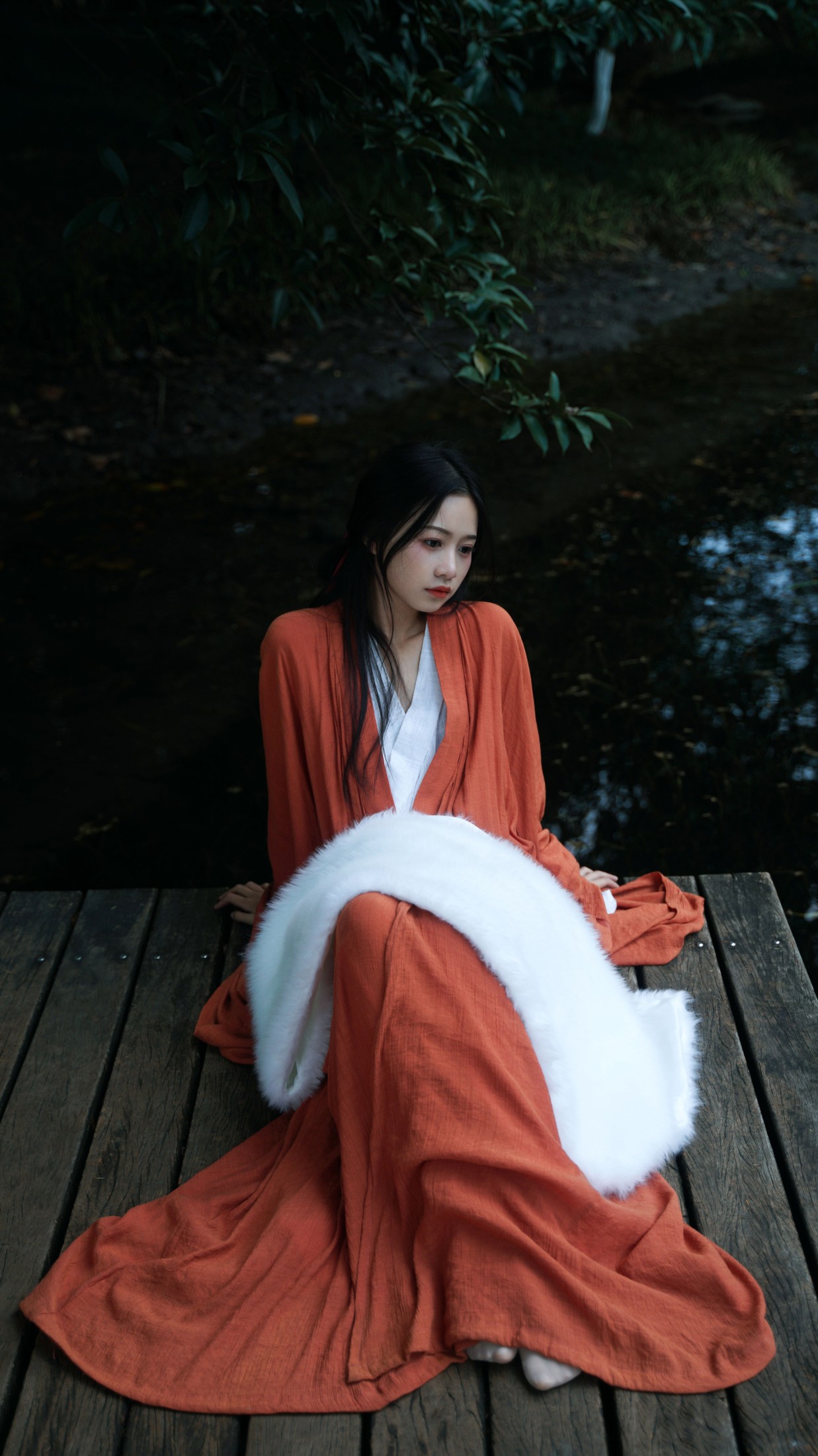 图片[5]-橙子舒 – 《她像月光一样清冷》[25P]-COS写真在线网