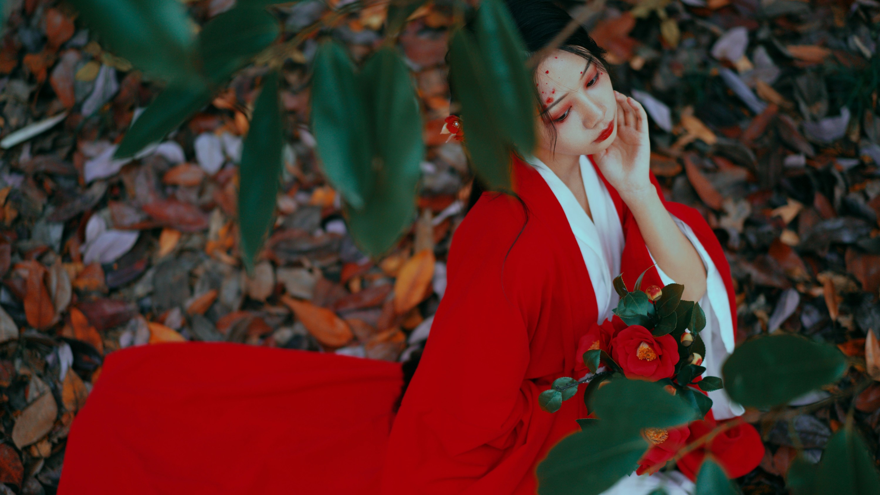 图片[6]-橙子舒 – 《山茶花》[22P]-COS写真在线网