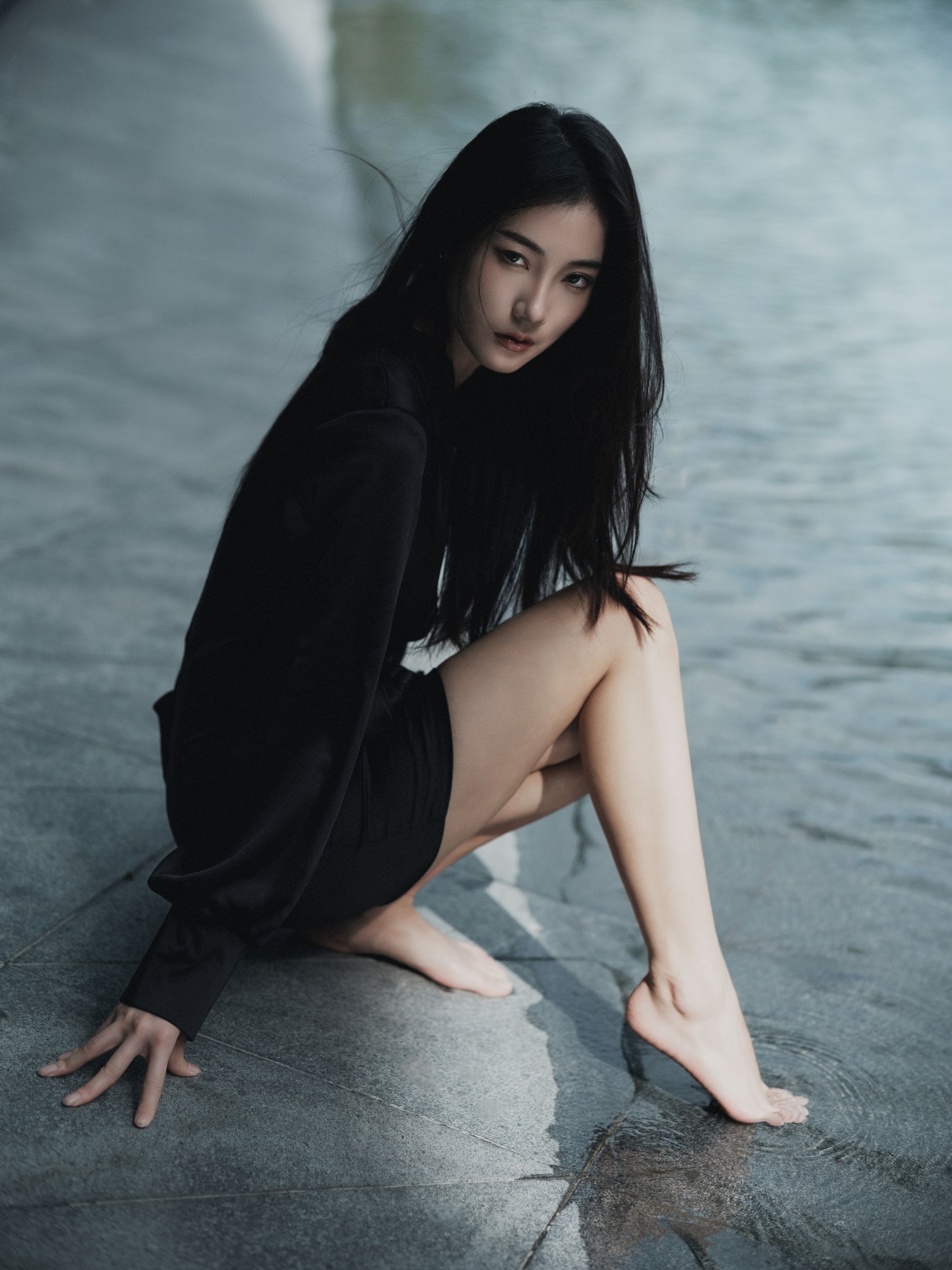 图片[4]-o1ne万 – 《黑与白》[46P]-COS写真在线网