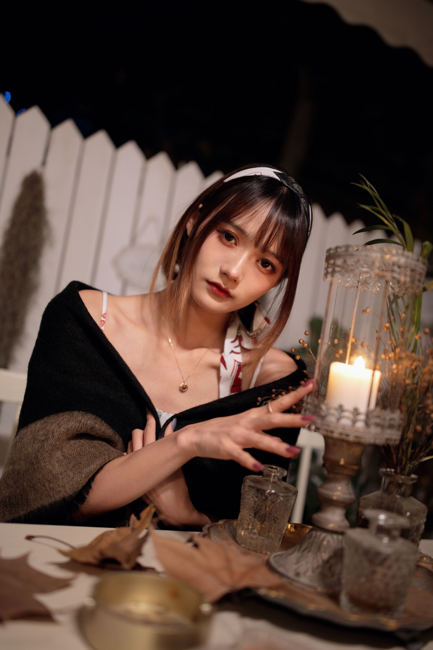 图片[5]-兔子Zzz不吃胡萝卜 – 《晚秋思绪》[21P]-COS写真在线网