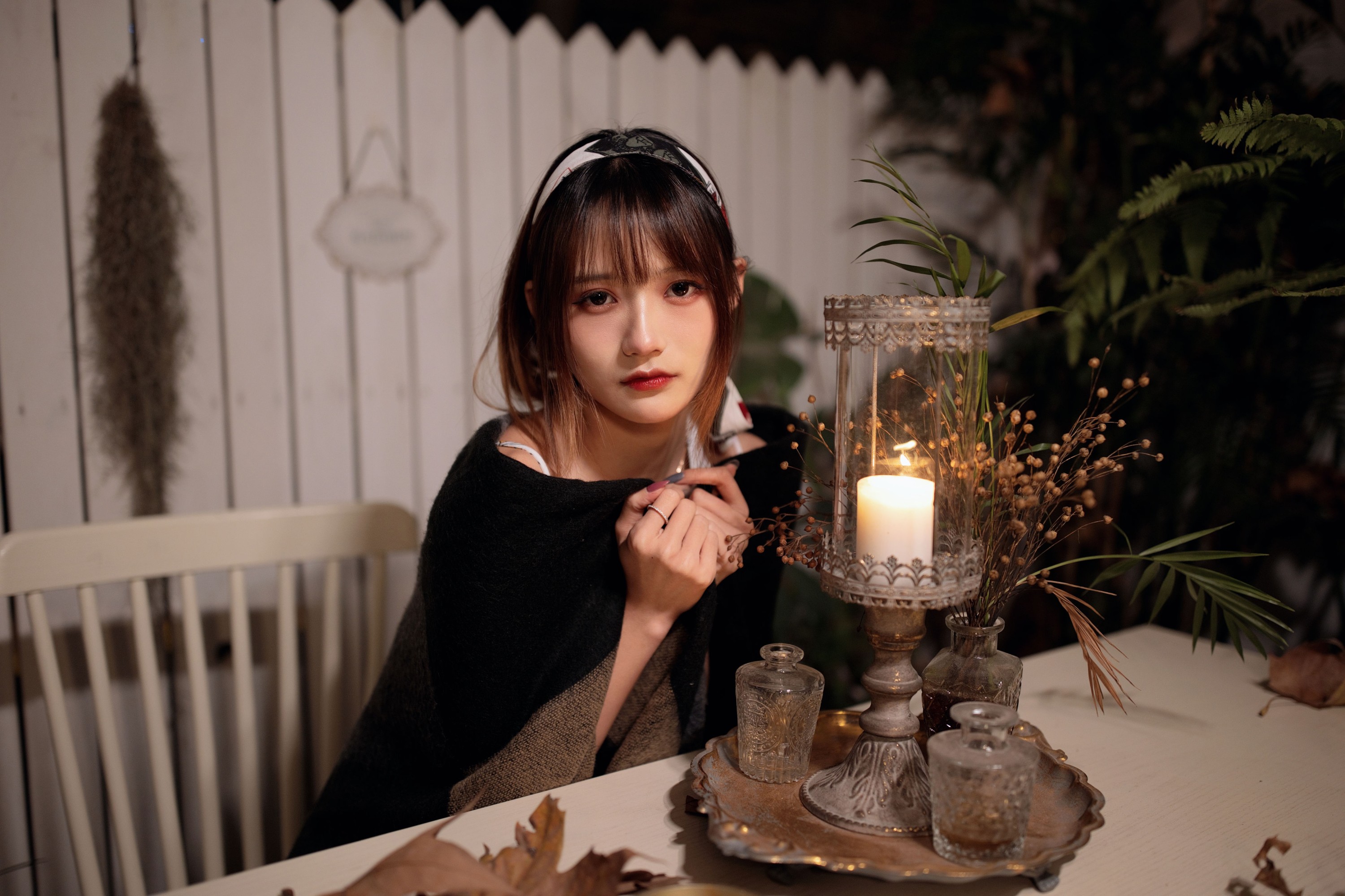 图片[4]-兔子Zzz不吃胡萝卜 – 《晚秋思绪》[21P]-COS写真在线网