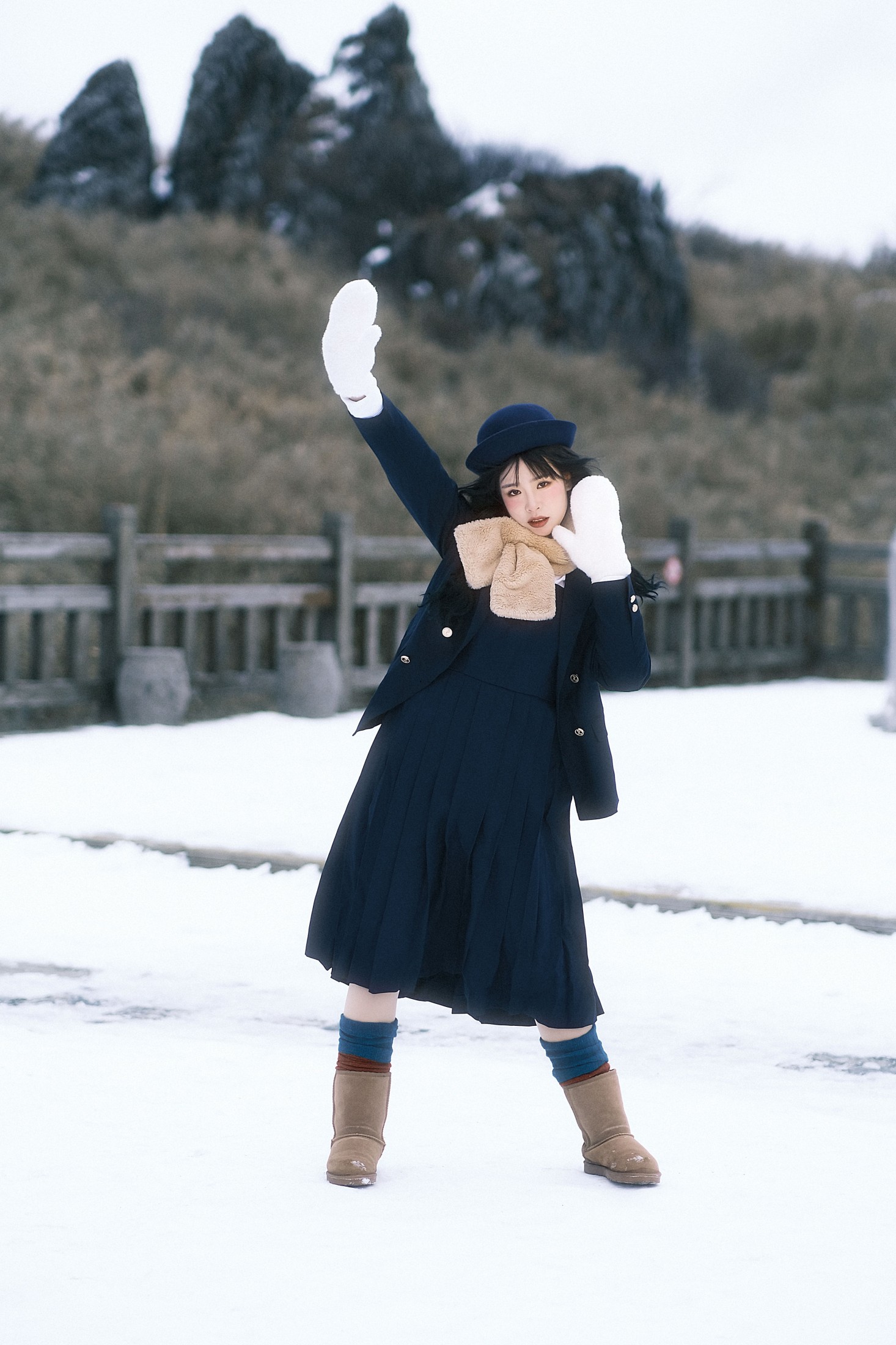 图片[6]-甜茶 – 《初雪降临时，会想起我吗》[23P]-COS写真在线网