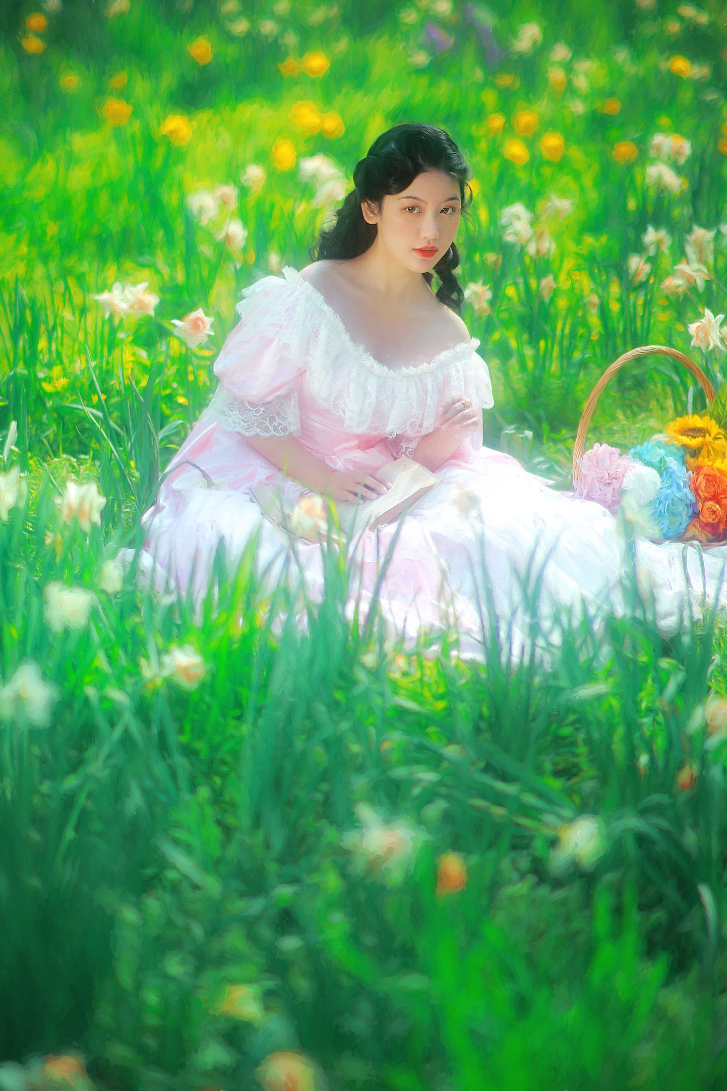 图片[6]-棠以 – 《花丛漫步》[28P]-COS写真在线网