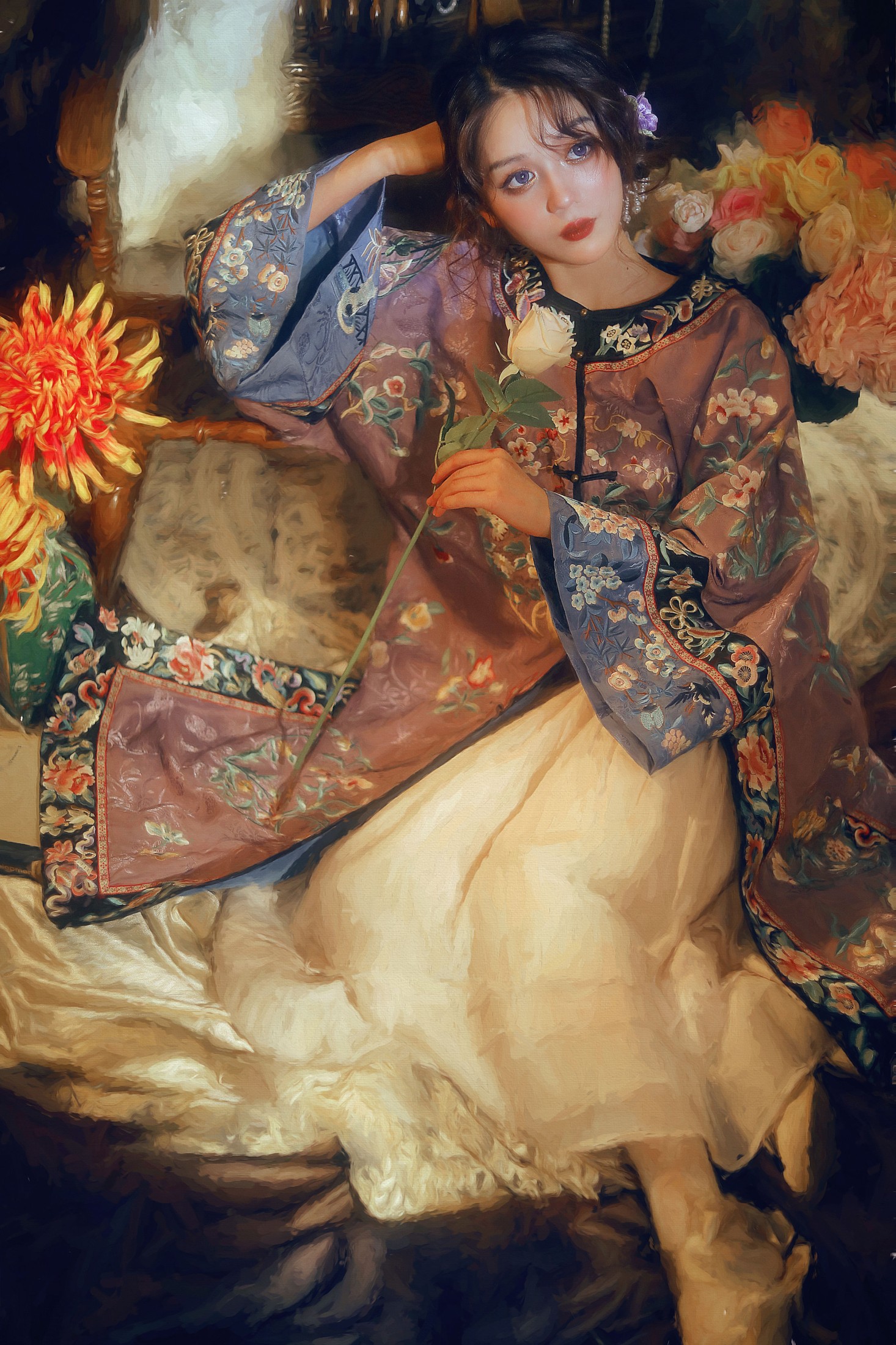 图片[6]-三函女_ – 《油画与清汉女》[25P]-COS写真在线网