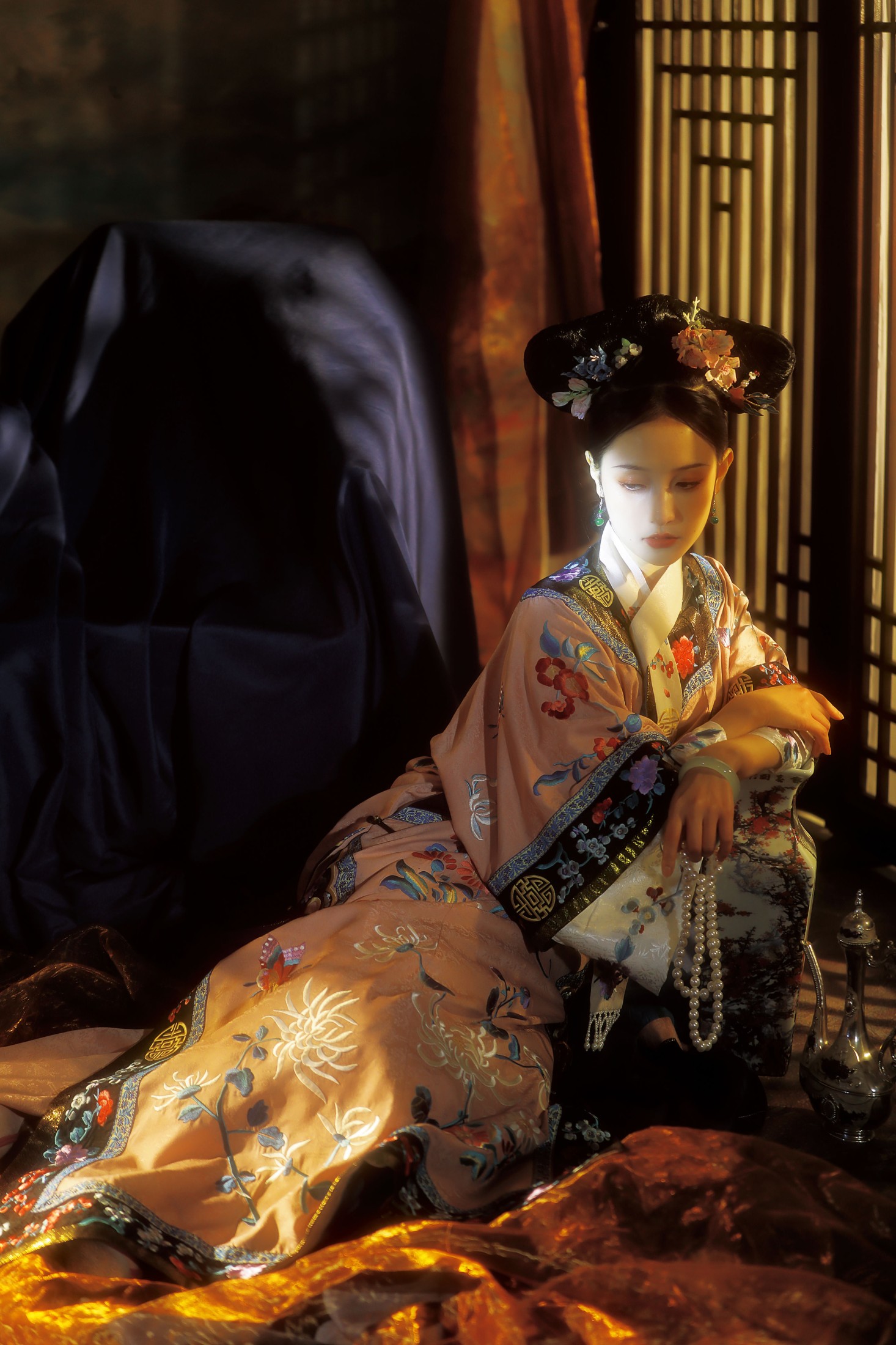 图片[6]-不及丿 – 《我如落叶》[21P]-COS写真在线网