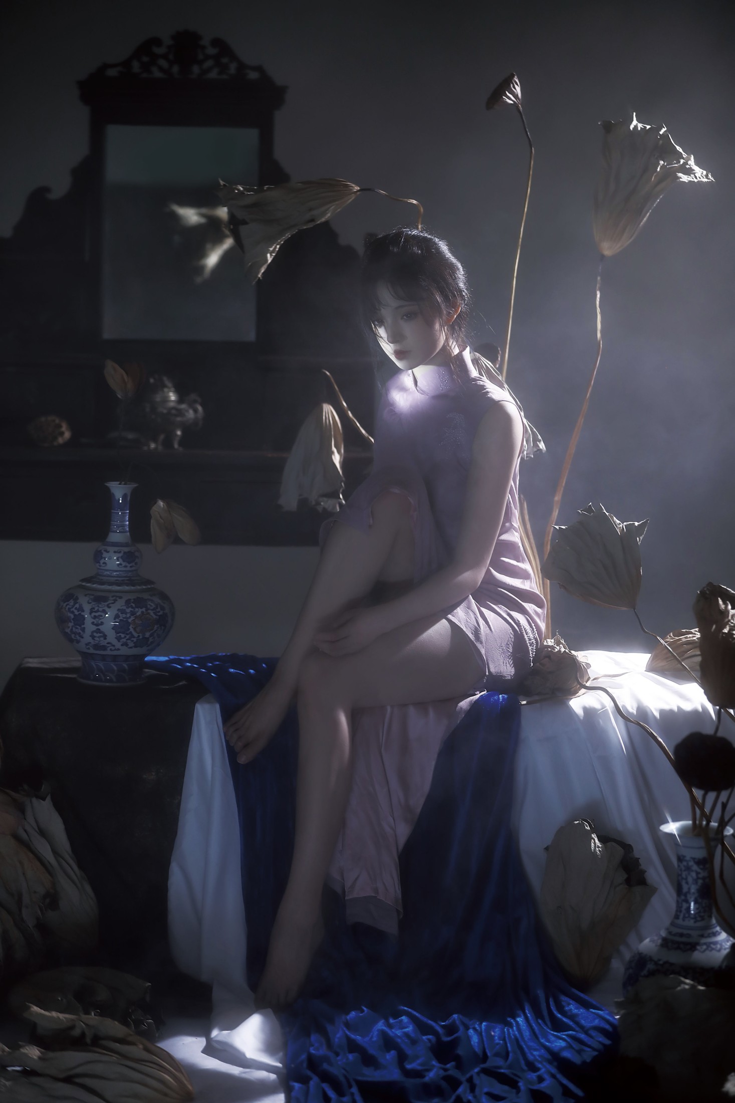 图片[4]-冯玉憬 – 《月亮告诉我，他不会回来了。》[20P]-COS写真在线网