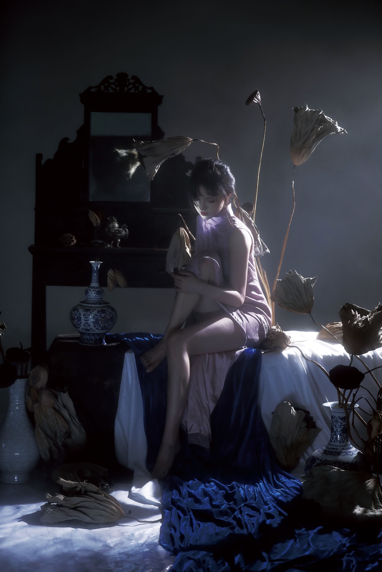 图片[3]-冯玉憬 – 《月亮告诉我，他不会回来了。》[20P]-COS写真在线网