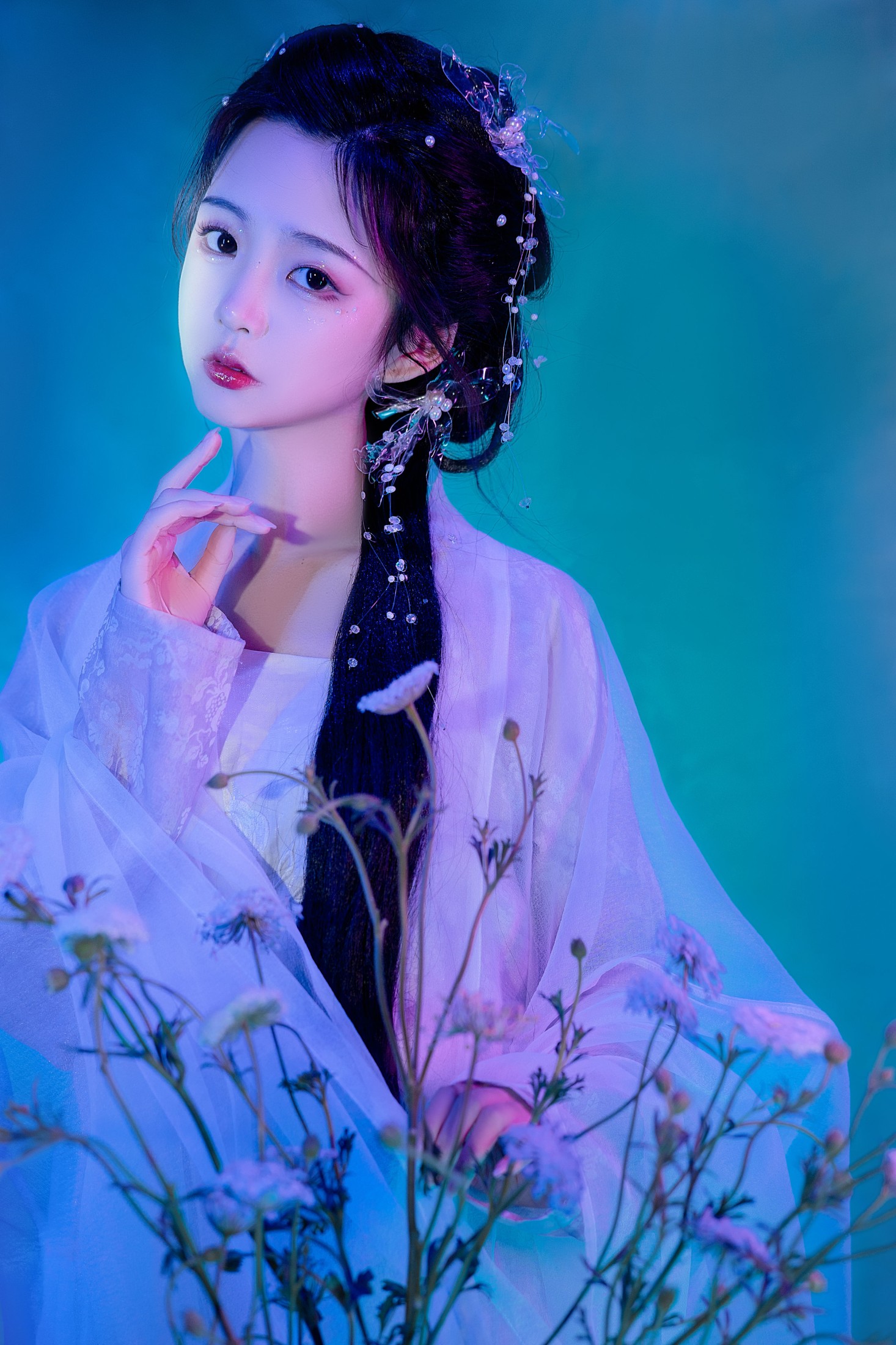 图片[6]-怀里猫ovo – 《她是那一抹蓝》[23P]-COS写真在线网