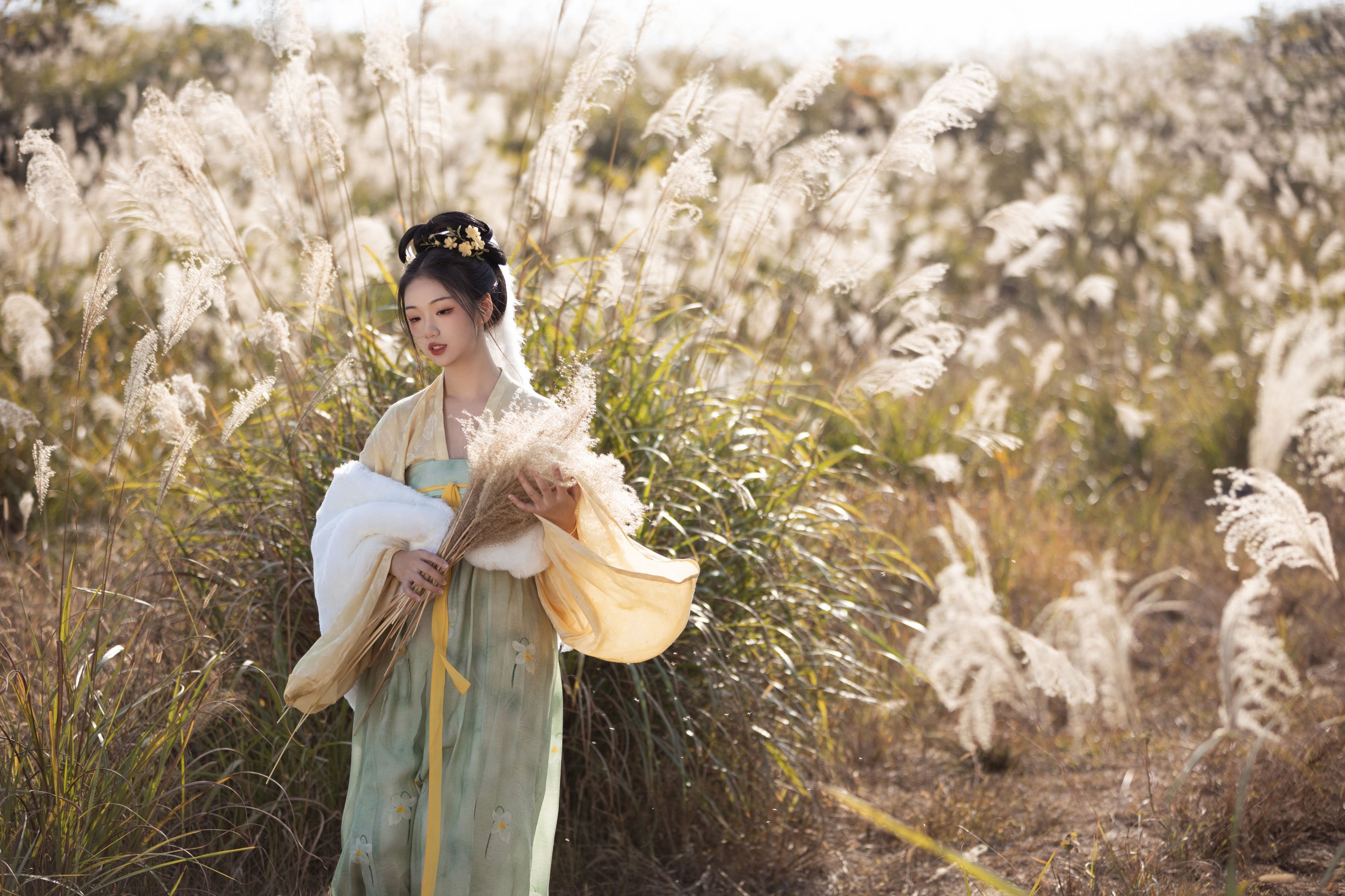 图片[6]-晚江亭 – 《芦苇晚风鸣》[26P]-COS写真在线网