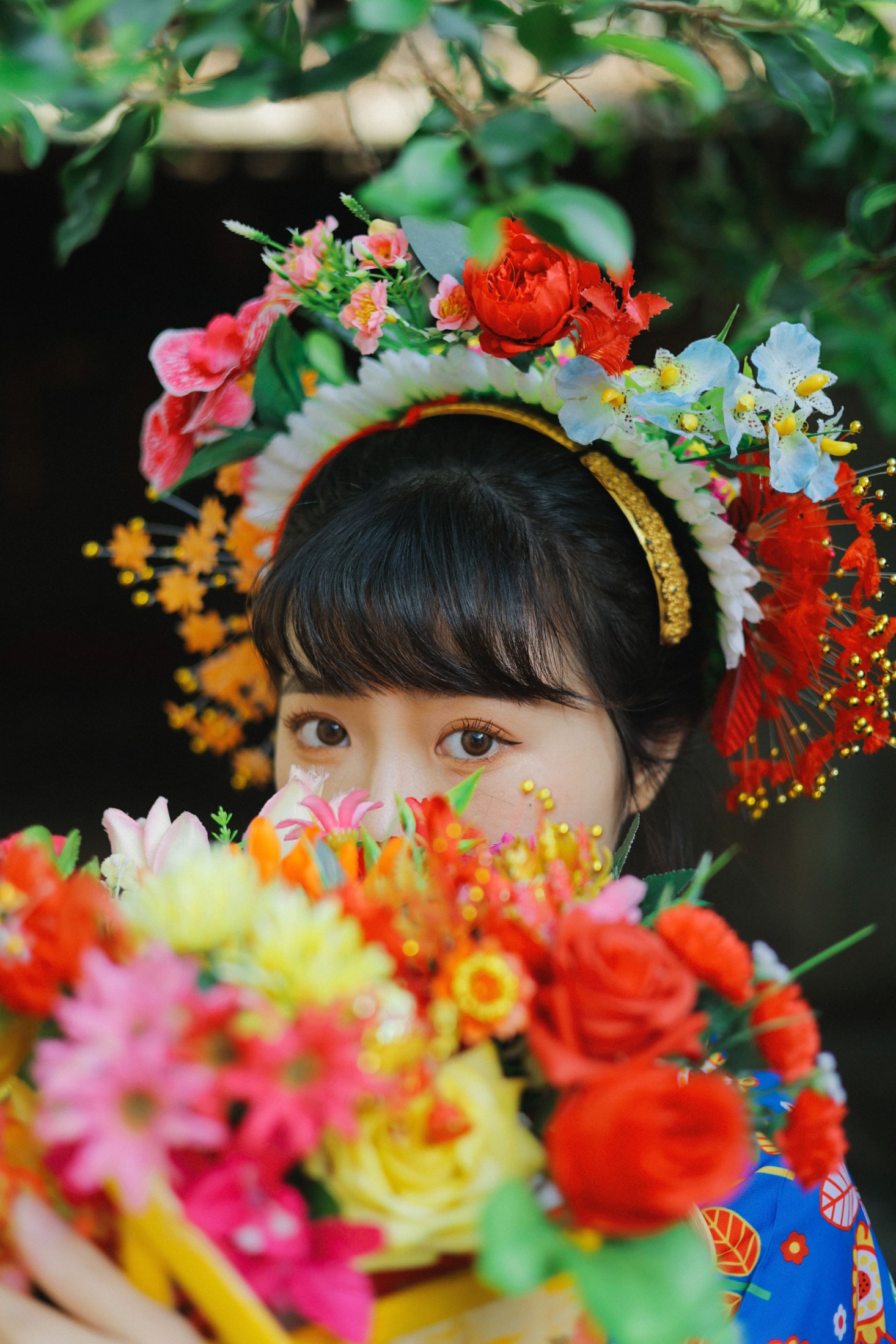 图片[3]-蓝胖子 – 《头上花园》[28P]-COS写真在线网