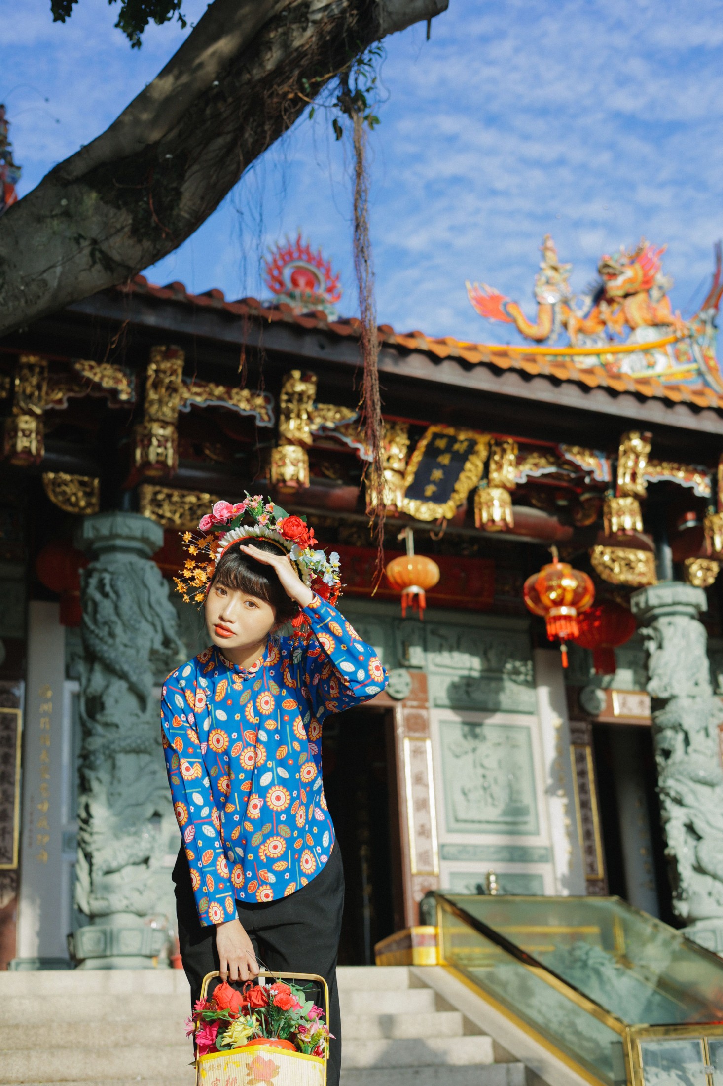 图片[4]-蓝胖子 – 《头上花园》[28P]-COS写真在线网