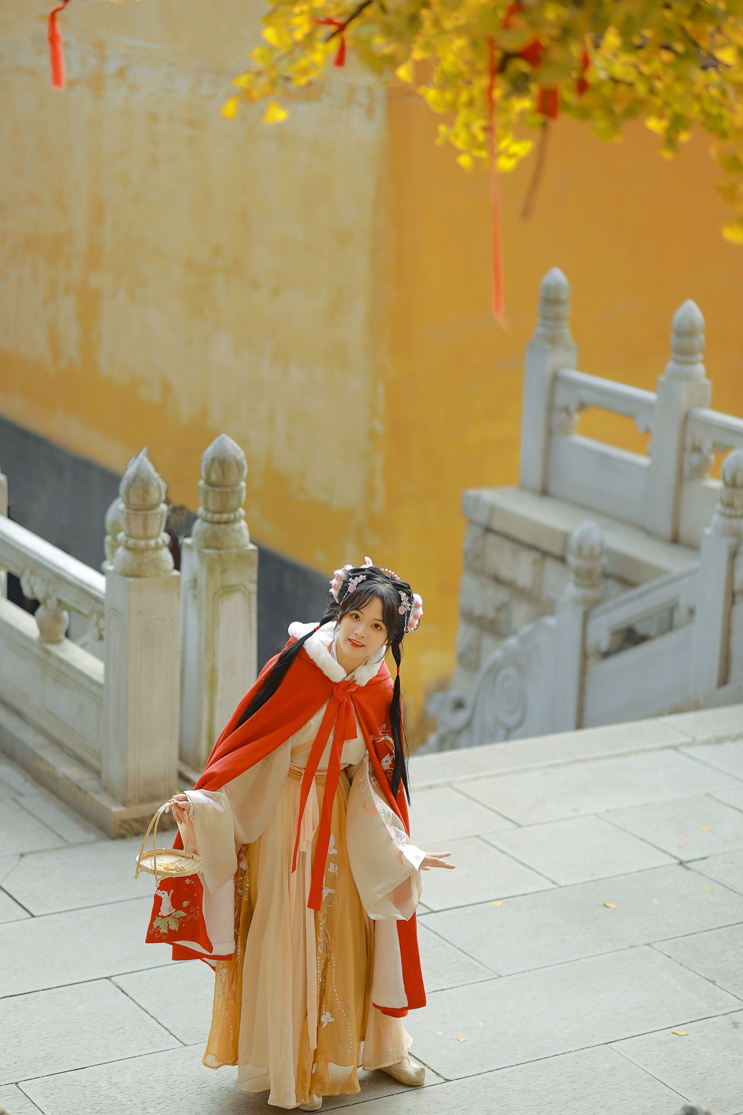 图片[6]-是蝶绪咩 – 《银杏汉服》[22P]-COS写真在线网