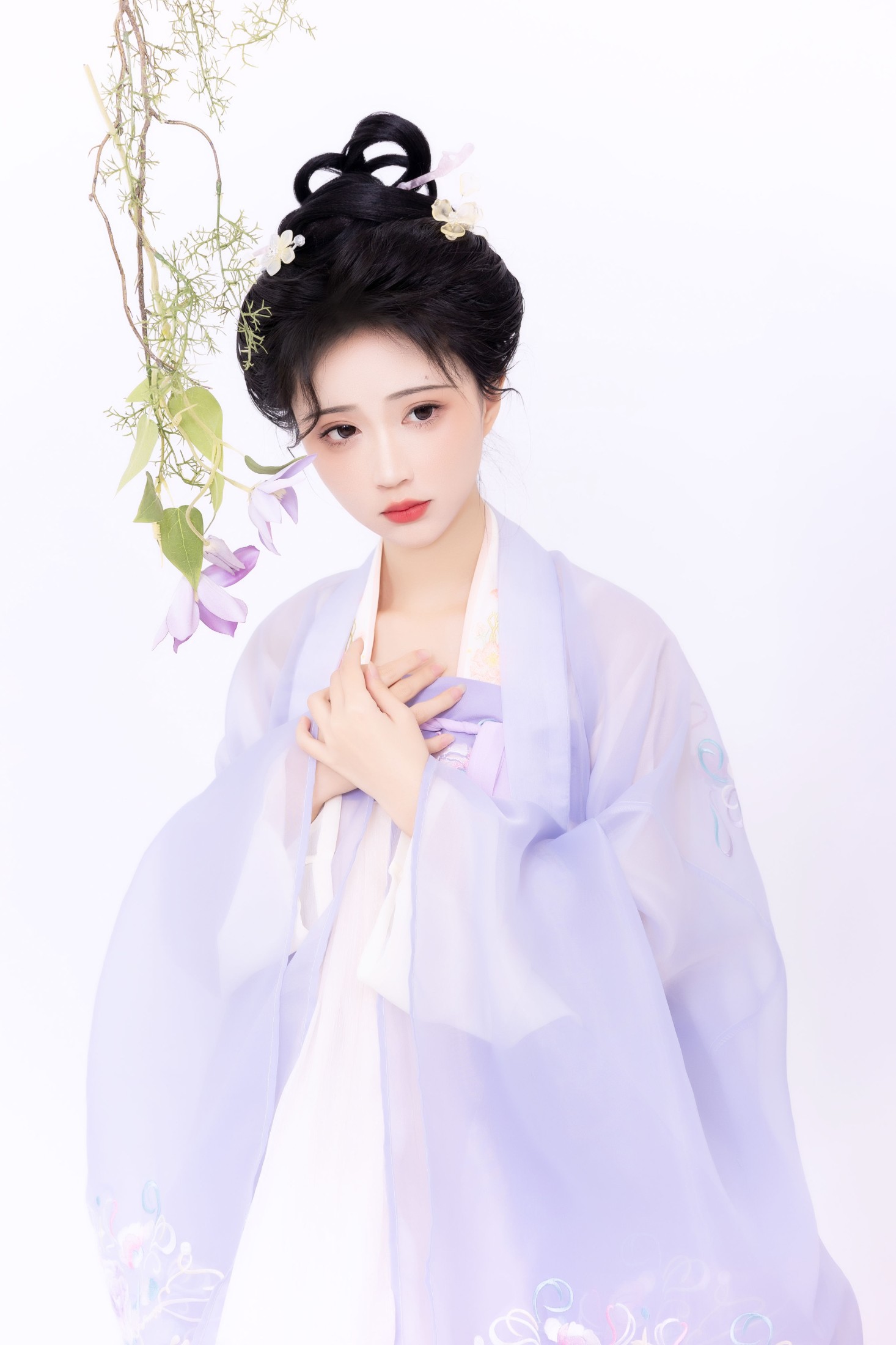 图片[3]-绮罗生的小苏苏 – 《紫竹调》[26P]-COS写真在线网