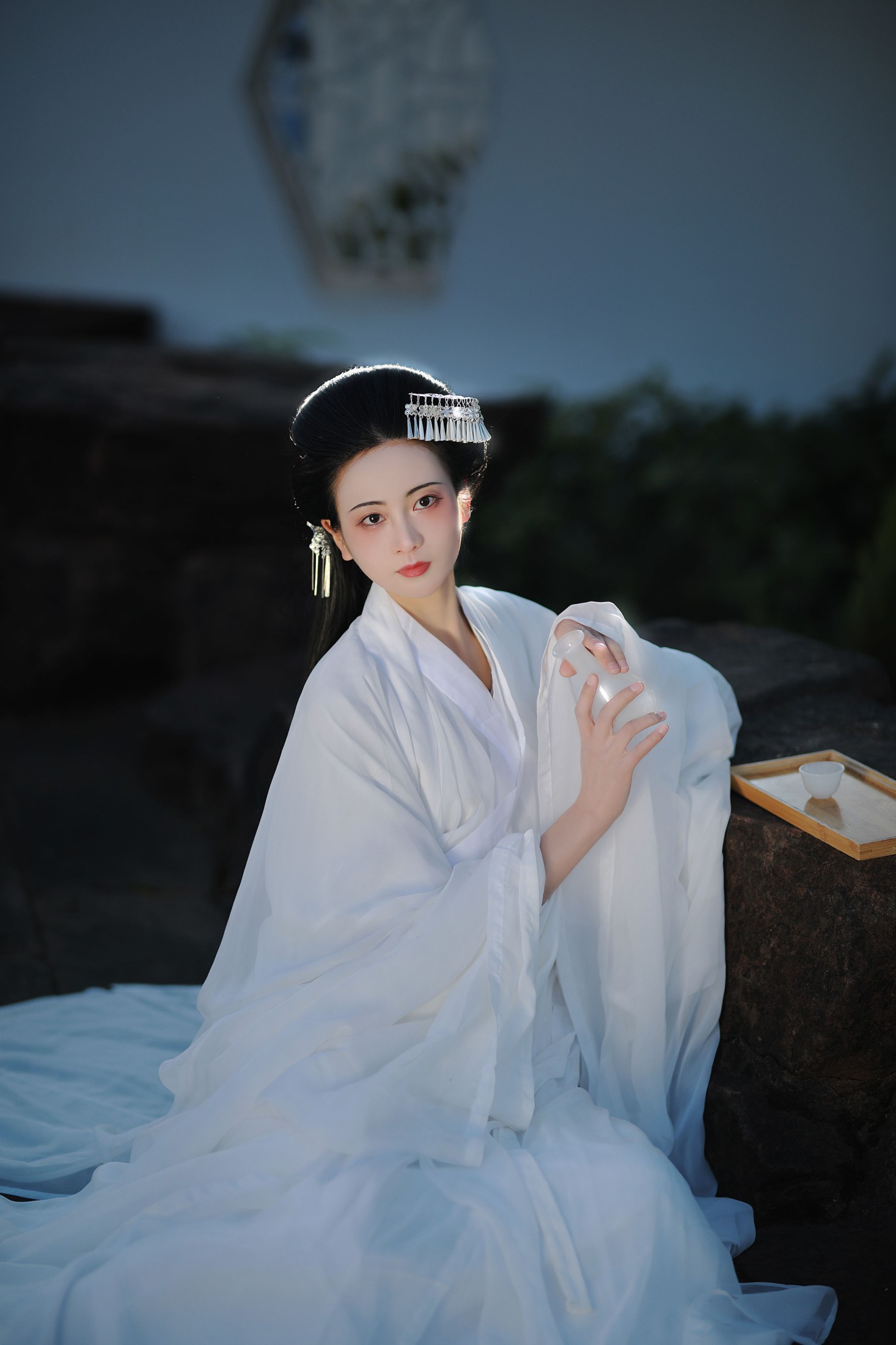 图片[5]-瑜瑾 – 《皑如山上雪皎若云间月》[25P]-COS写真在线网