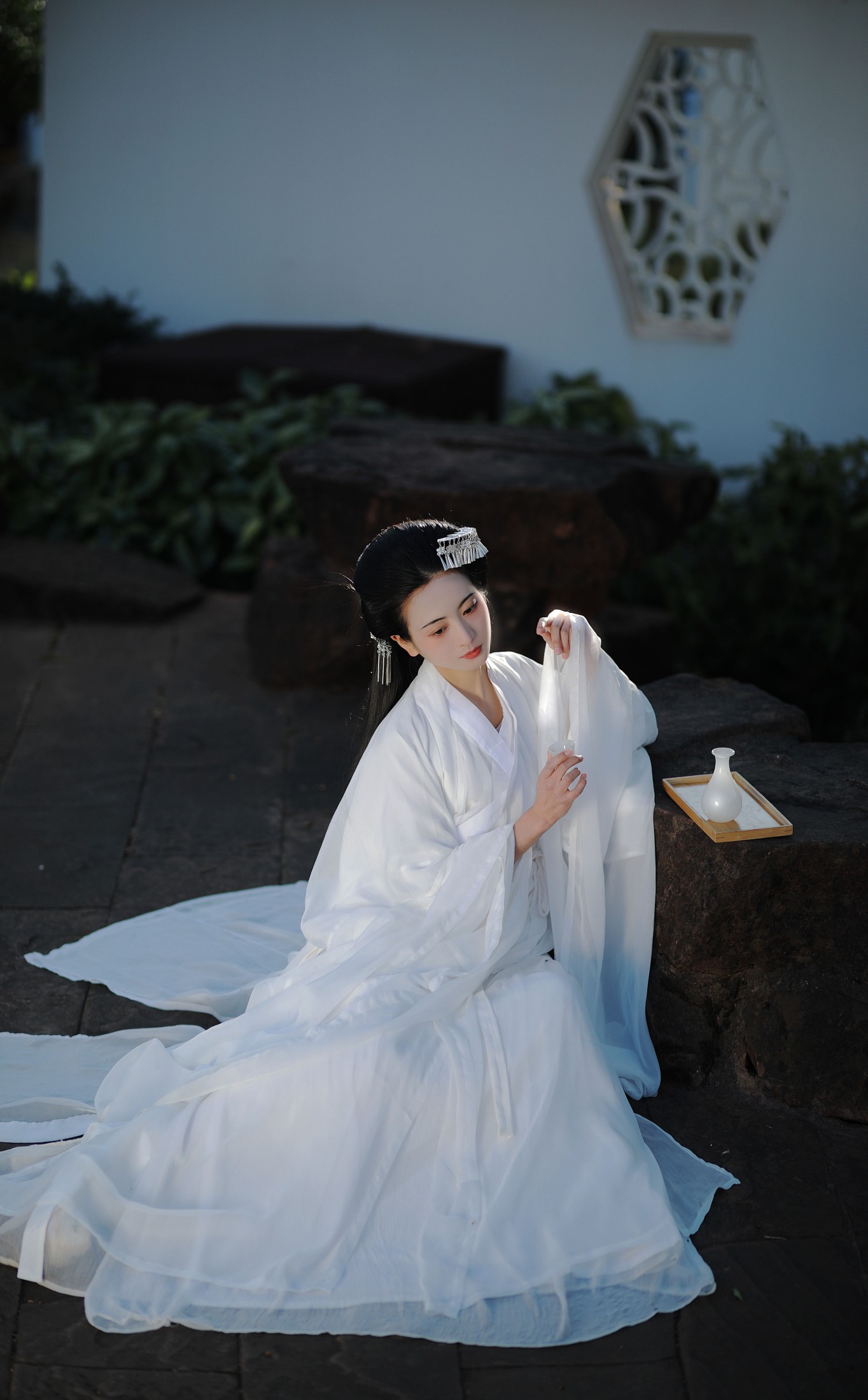 图片[6]-瑜瑾 – 《皑如山上雪皎若云间月》[25P]-COS写真在线网