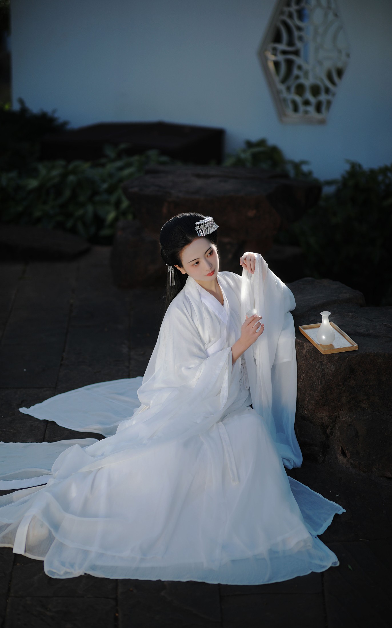 图片[4]-瑜瑾 – 《皑如山上雪皎若云间月》[25P]-COS写真在线网