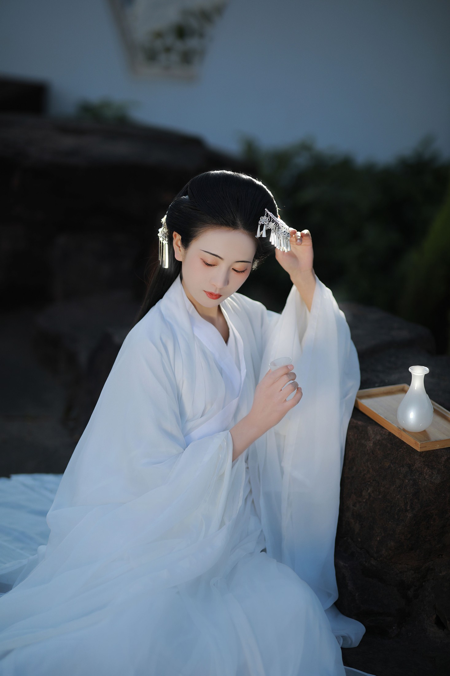 图片[3]-瑜瑾 – 《皑如山上雪皎若云间月》[25P]-COS写真在线网