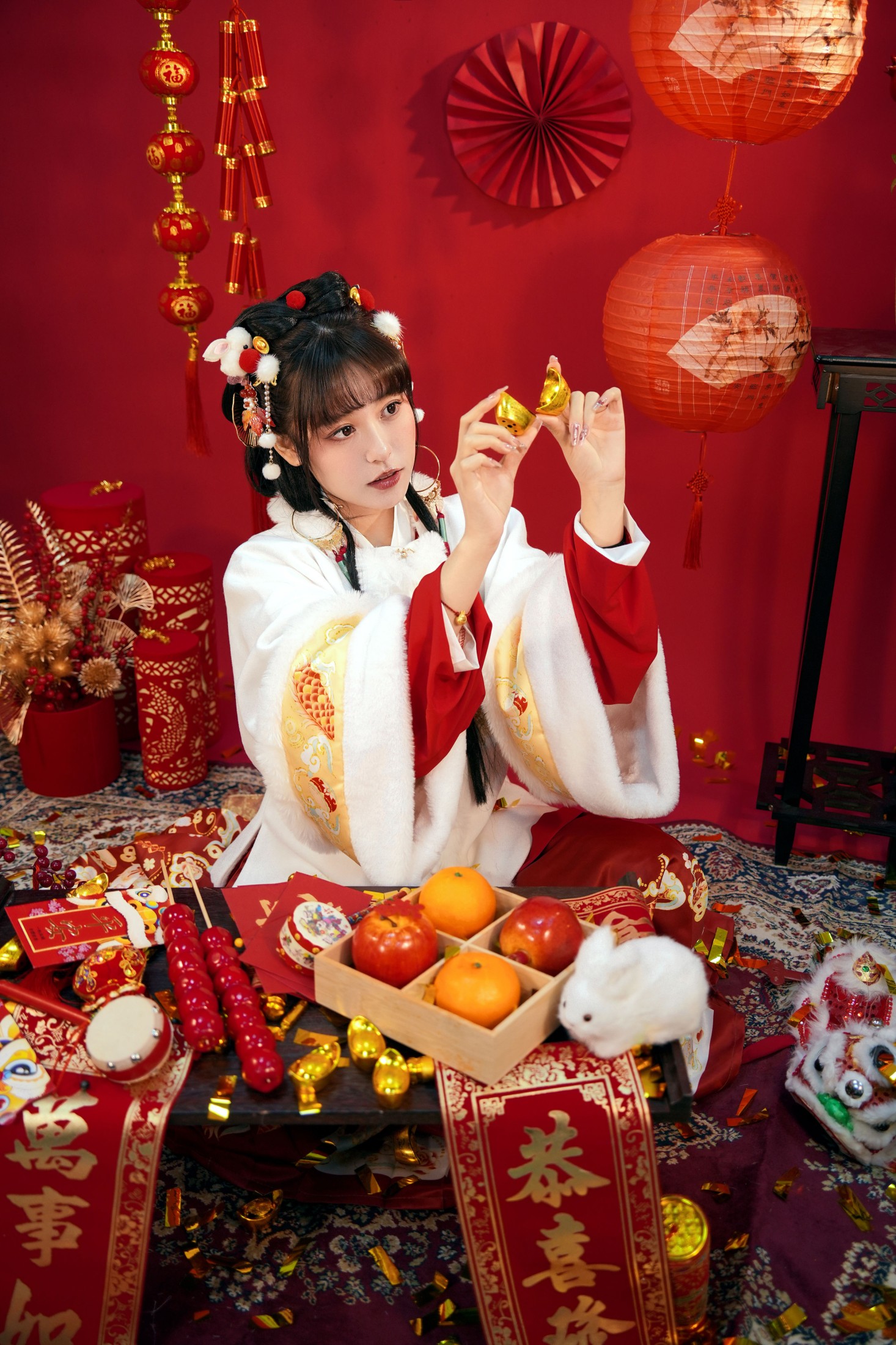图片[3]-滕 – 《新年汉服》[24P]-COS写真在线网