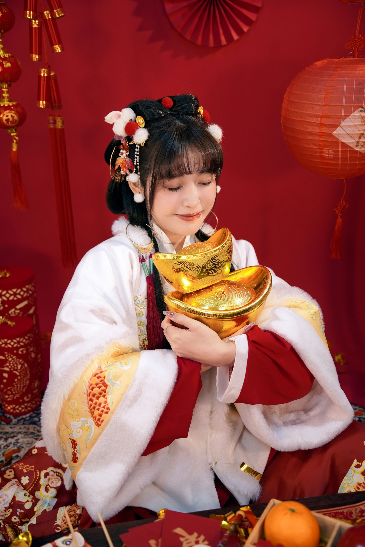 图片[6]-滕 – 《新年汉服》[24P]-COS写真在线网