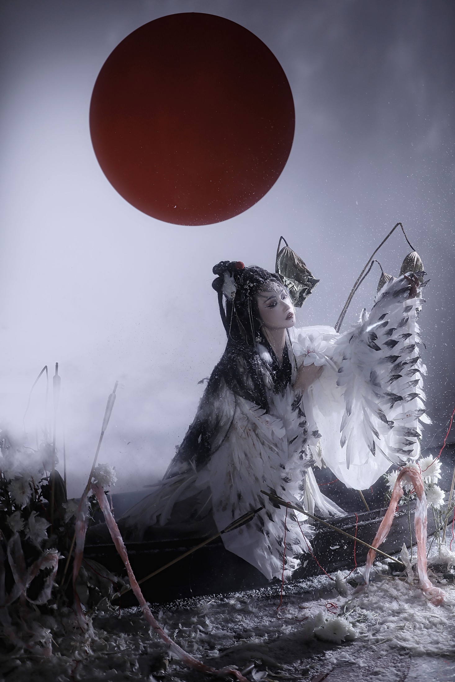 图片[6]-张别拉 – 《鹤》[26P]-COS写真在线网