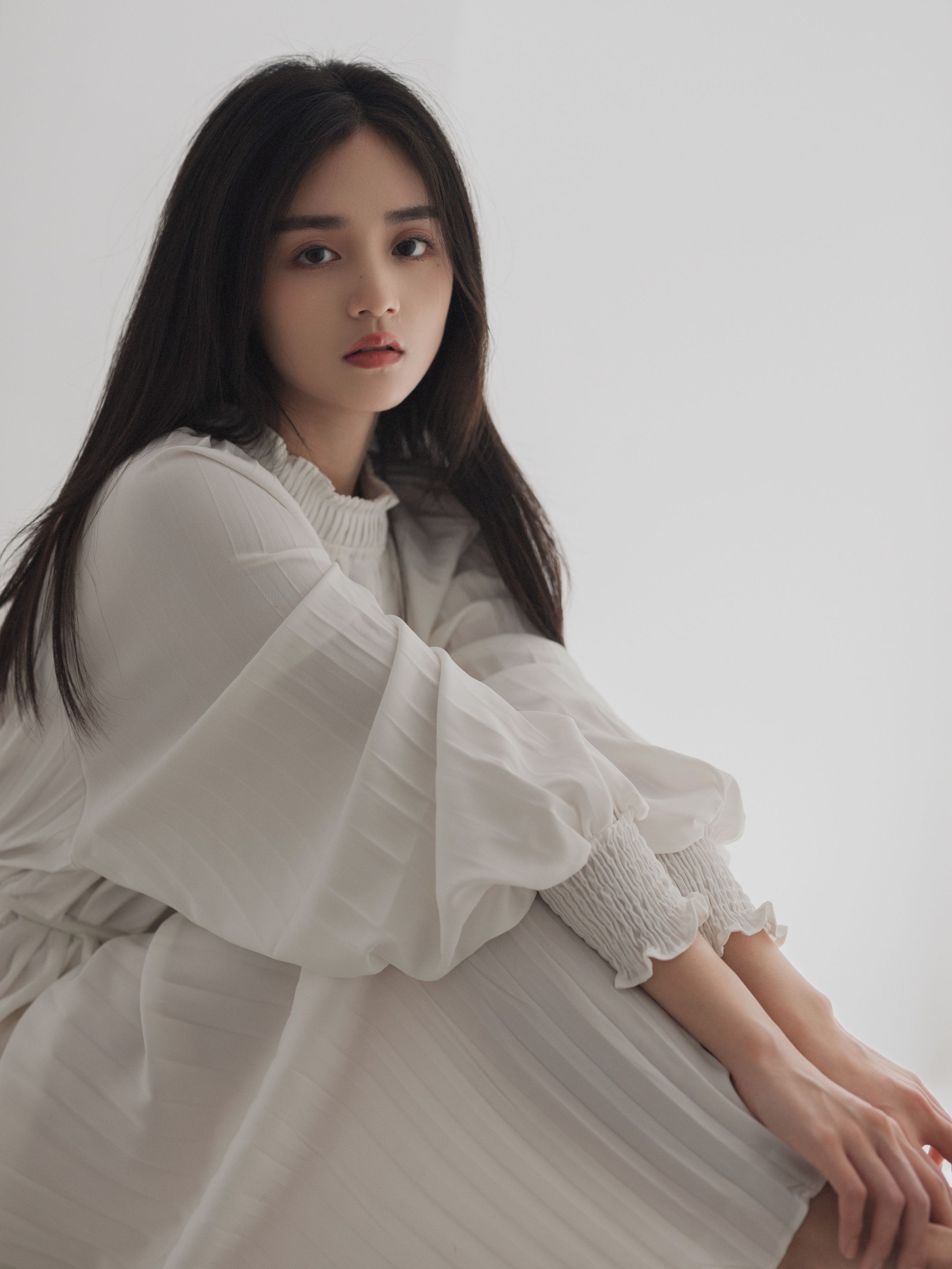 图片[5]-雨文 – 《白》[48P]-COS写真在线网