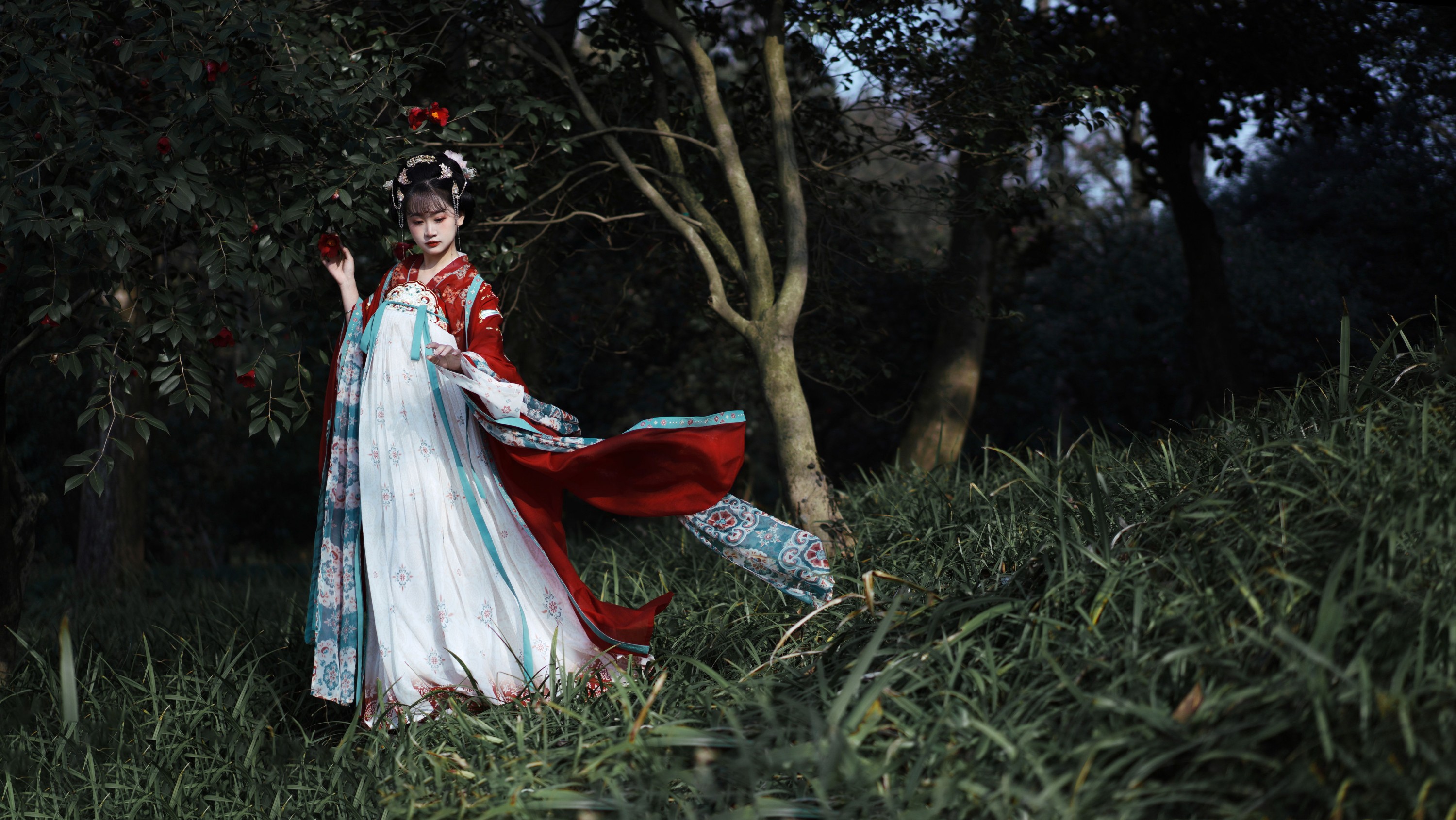 图片[5]-湫一只岁岁 – 《又山茶花》[22P]-COS写真在线网