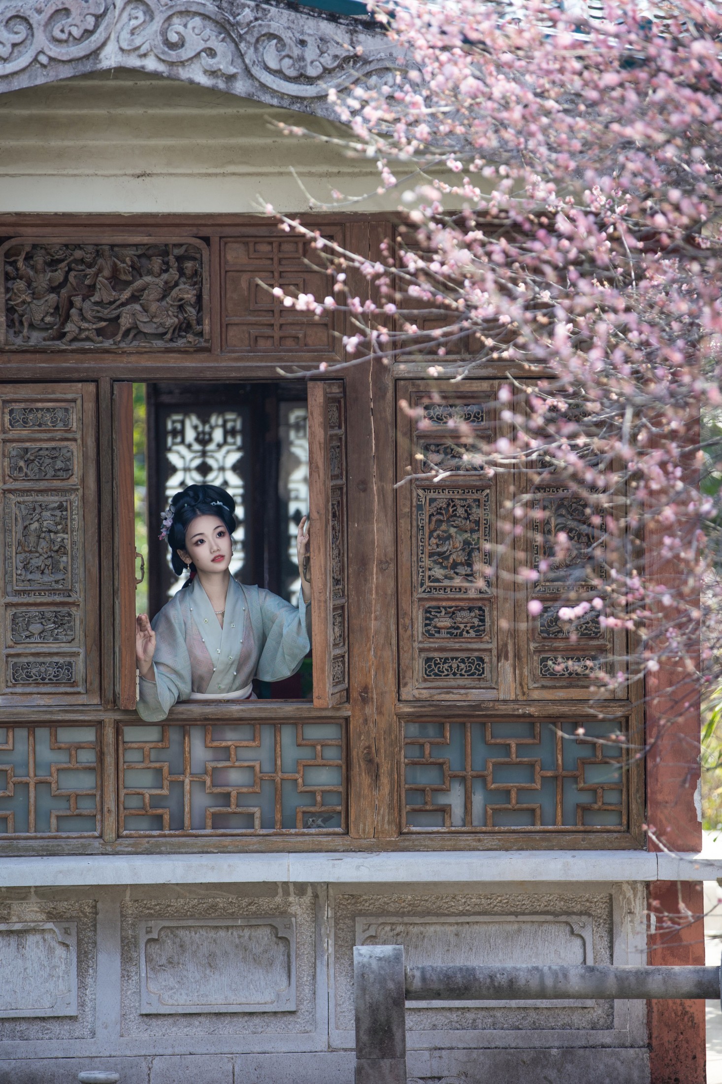 图片[4]-晚江亭 – 《却把青梅嗅》[32P]-COS写真在线网