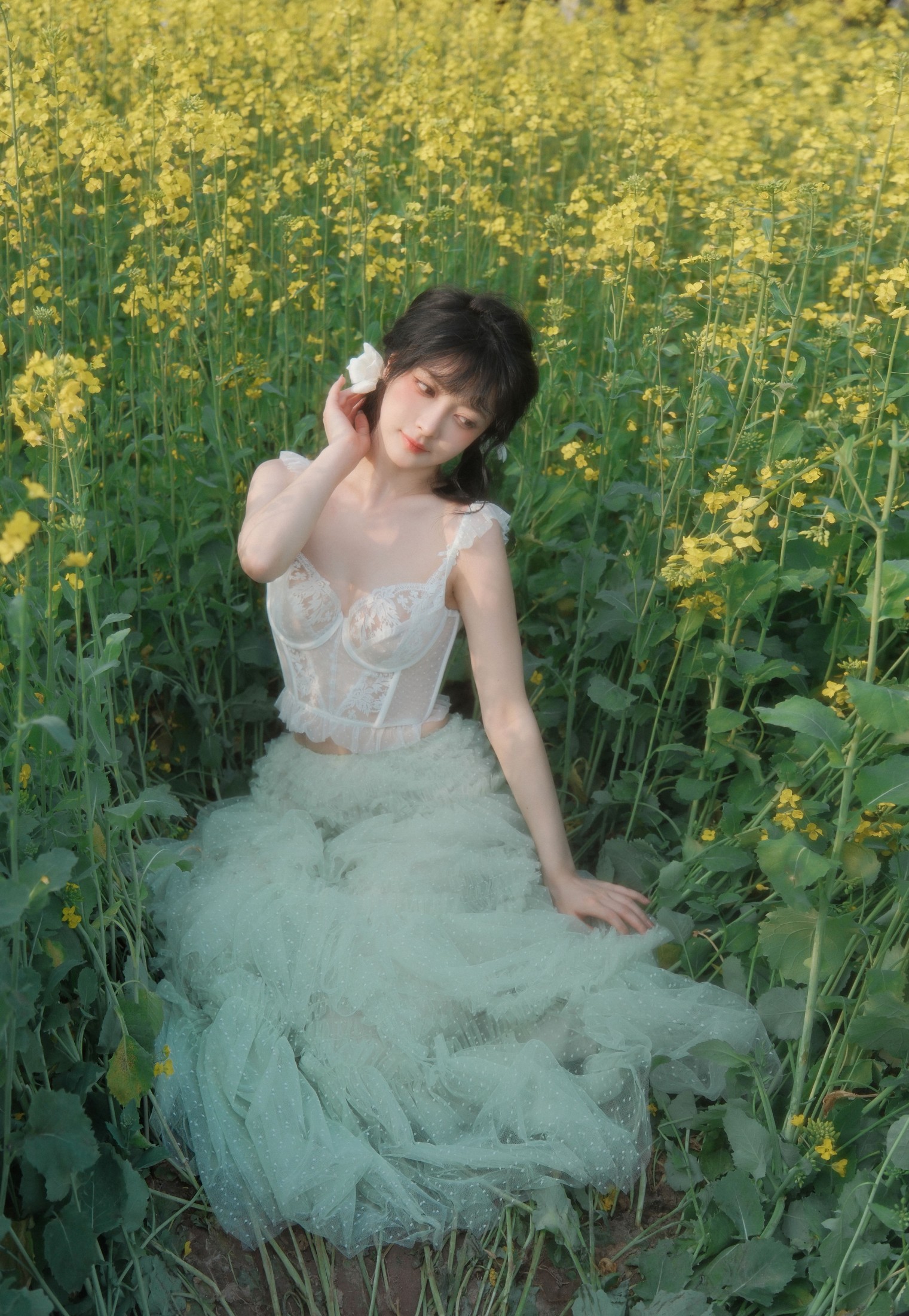 图片[4]-星之卡桃 – 《花田间》[20P]-COS写真在线网