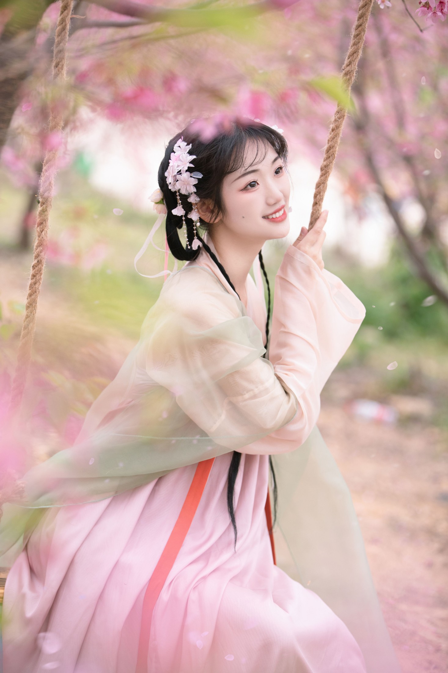 图片[5]-晚江亭 – 《别来春半》[32P]-COS写真在线网