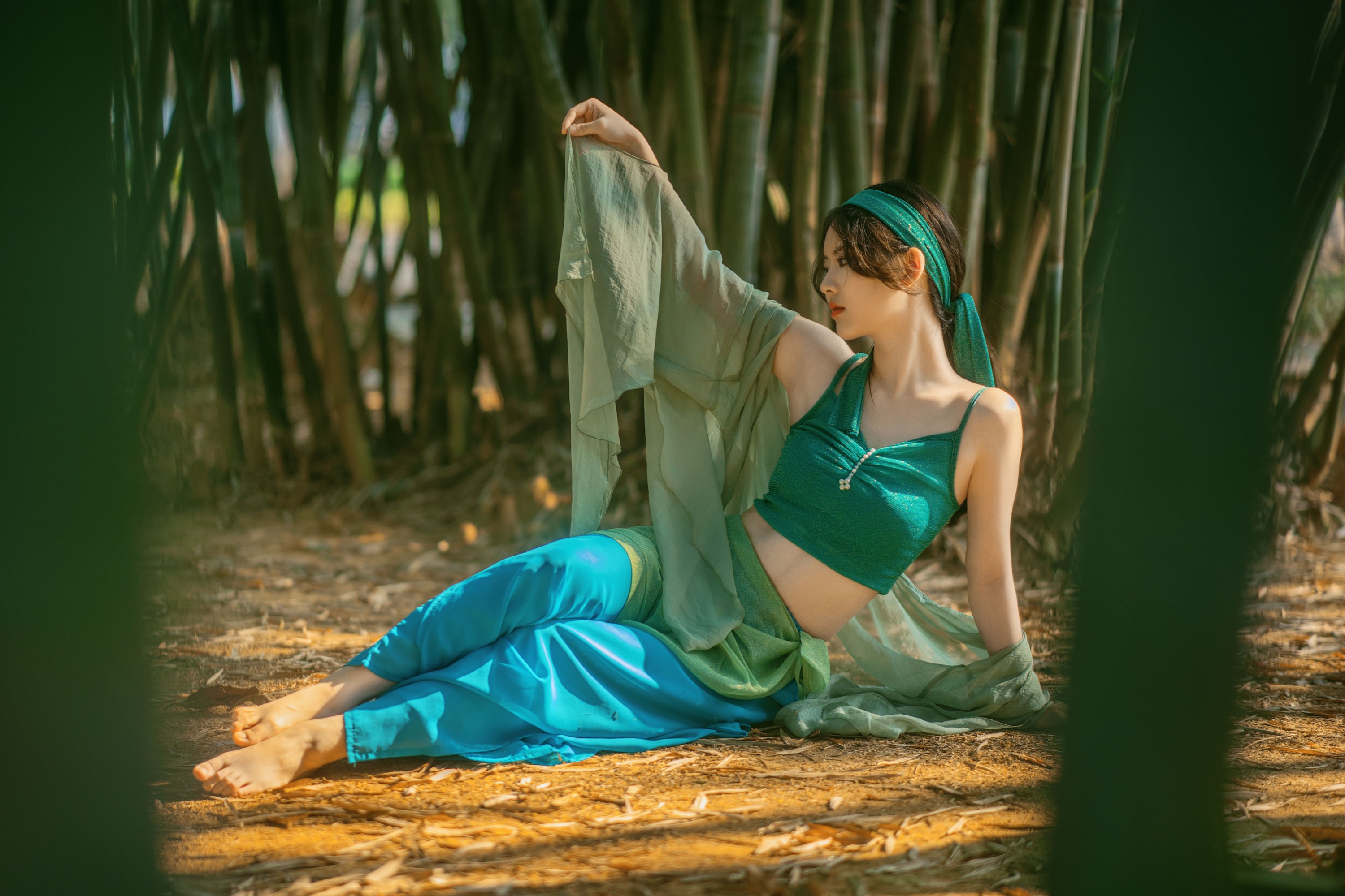 图片[6]-菲菲 – 《青蛇，远离尘世，自由自在》[21P]-COS写真在线网