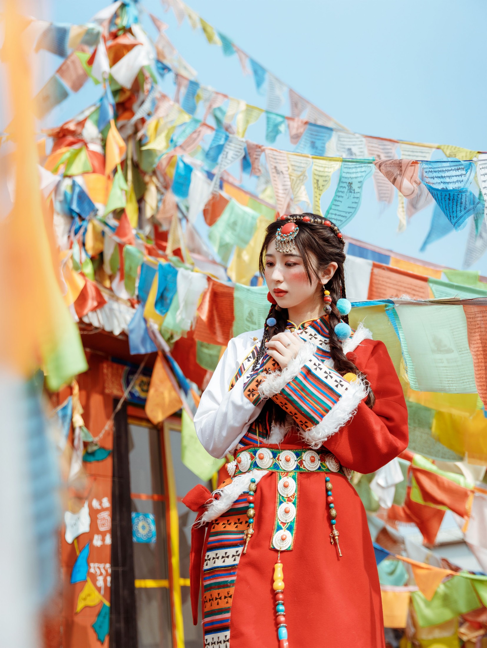 图片[6]-小希仔 – 《藏服少女》[25P]-COS写真在线网