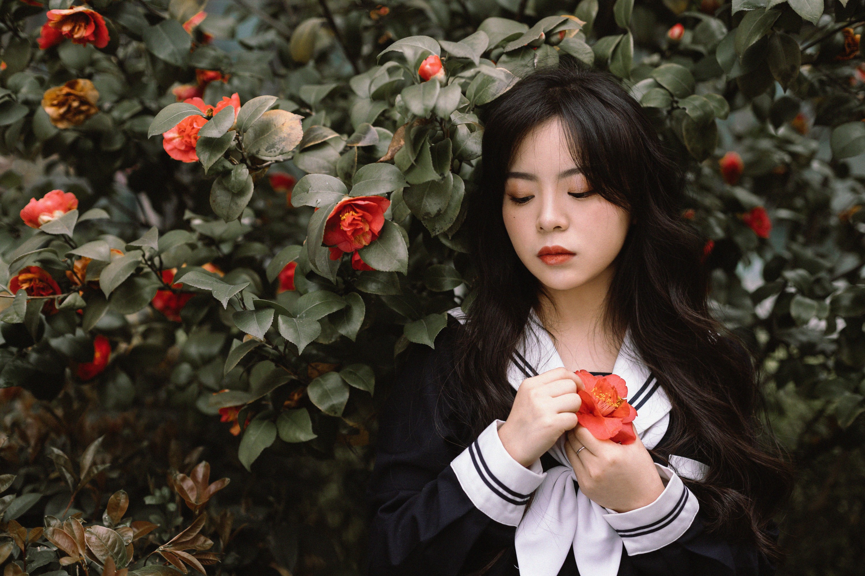 图片[6]-是小白噢 – 《茶花树下的少女》[26P]-COS写真在线网