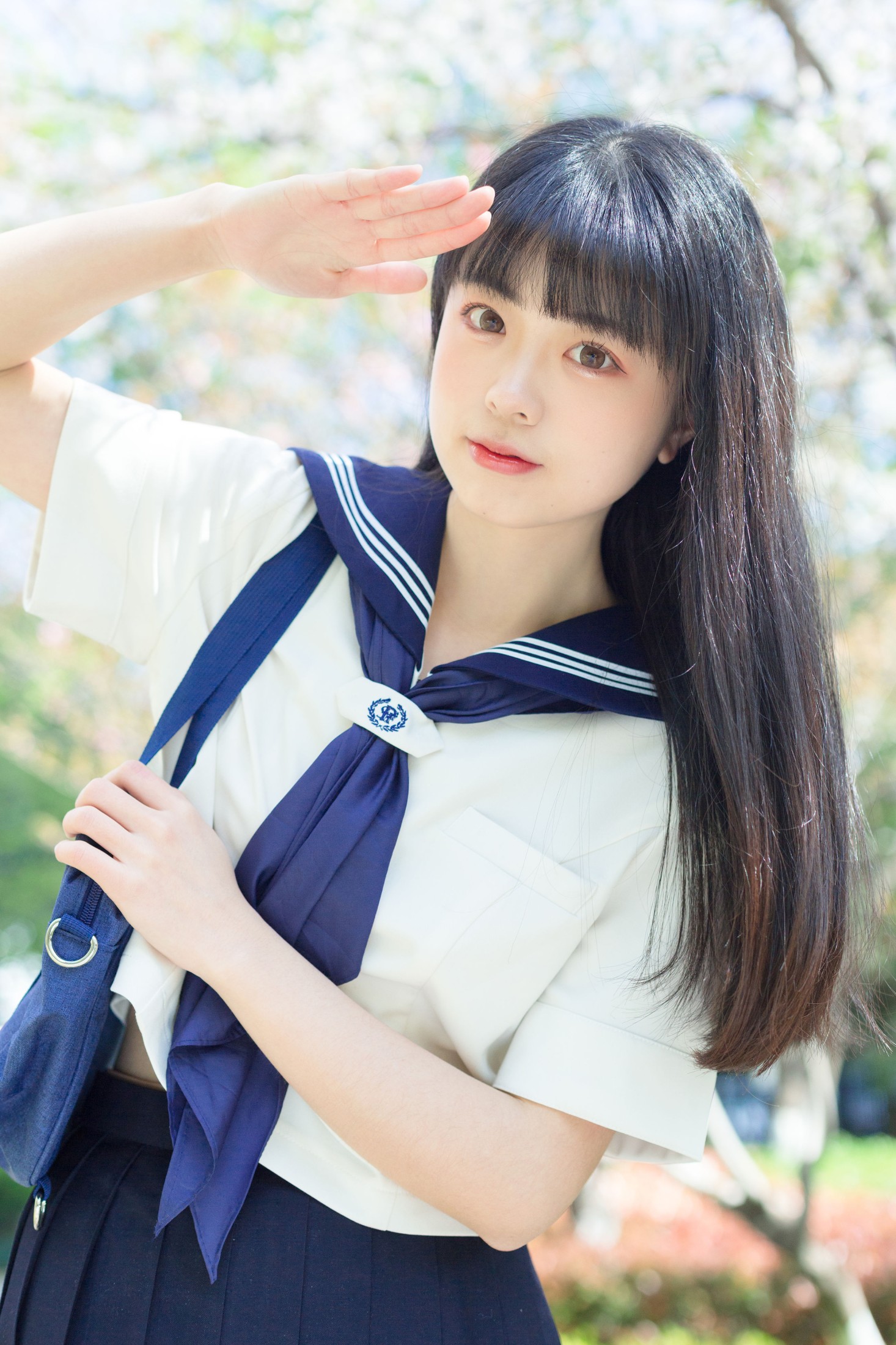 图片[5]-一只暖暖 – 《水手服的春天》[30P]-COS写真在线网