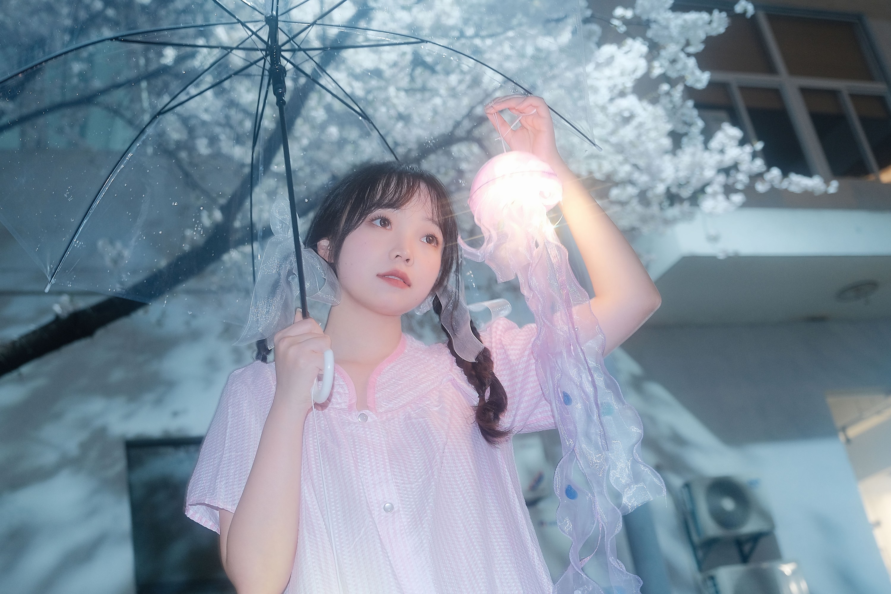 图片[3]-贝贝bu睡觉 – 《雨樱》[20P]-COS写真在线网
