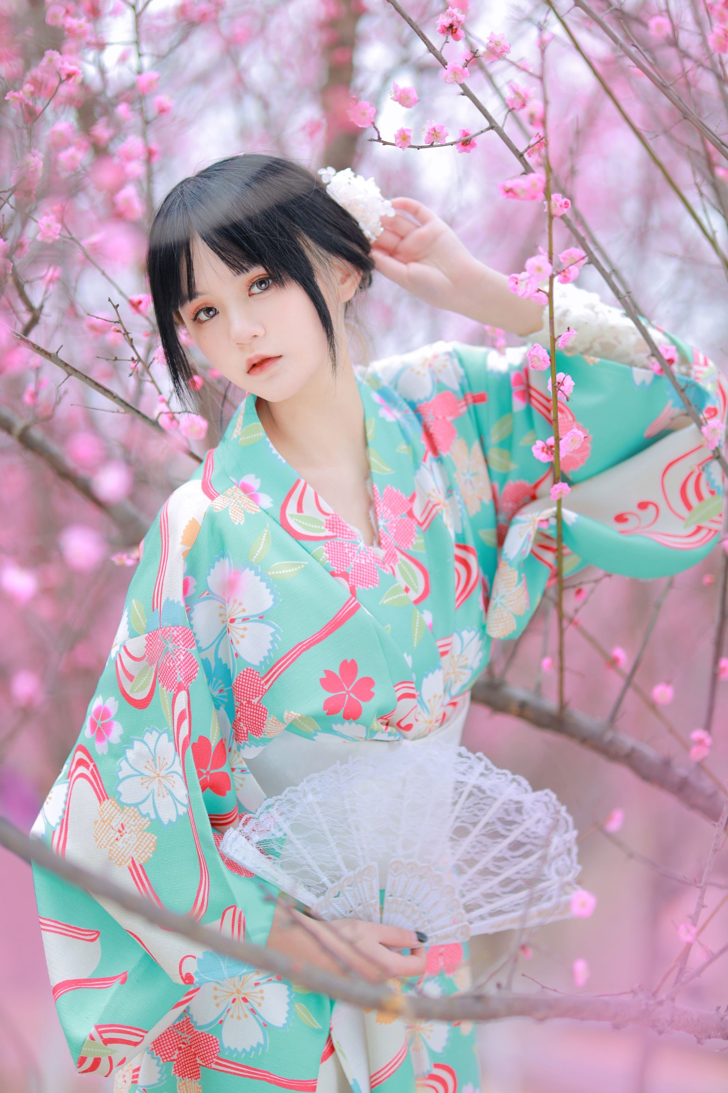 图片[6]-wenyujia – 《和服樱花》[22P]-COS写真在线网