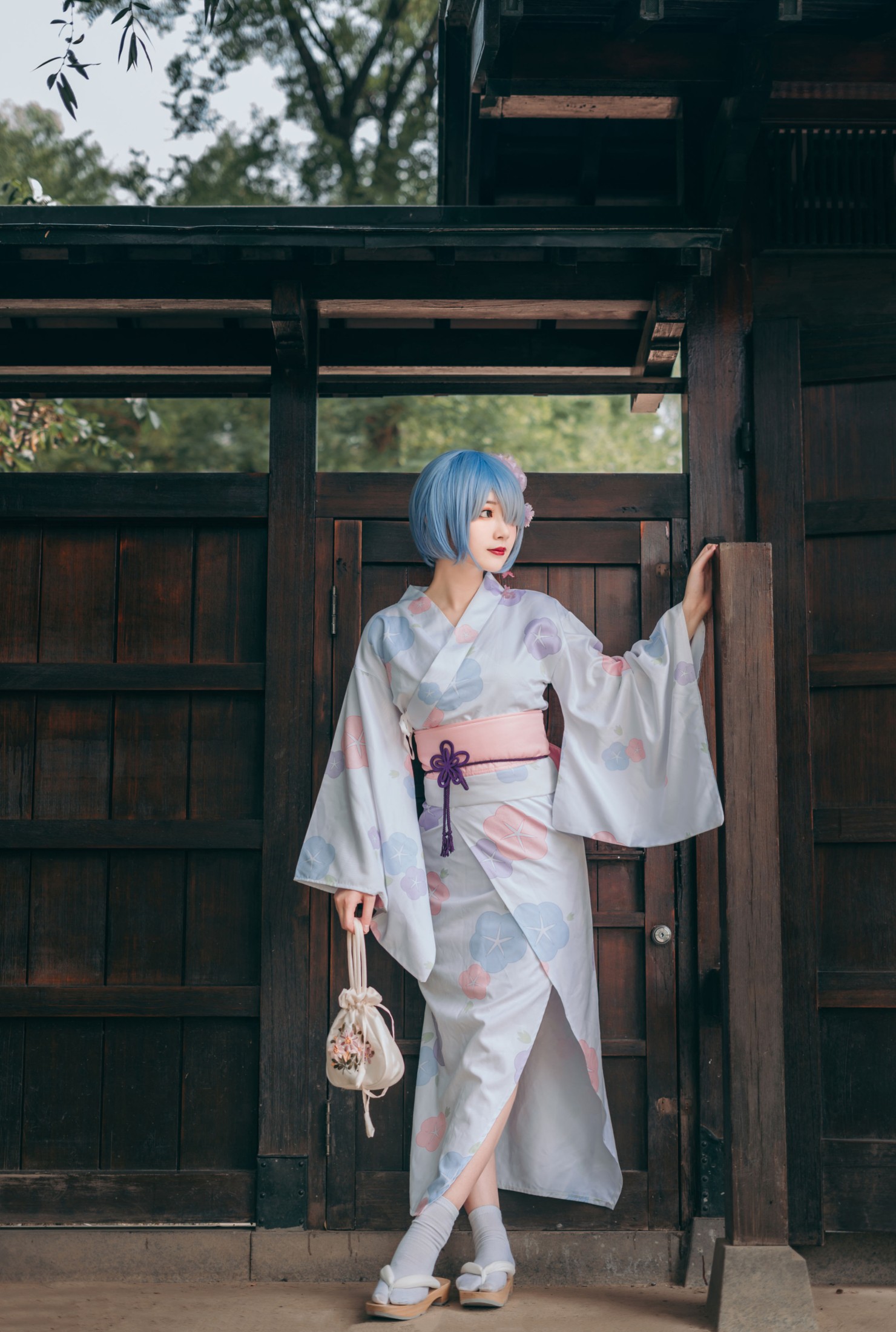 图片[5]-桃墨公子x – 《蕾姆浴衣》[24P]-COS写真在线网