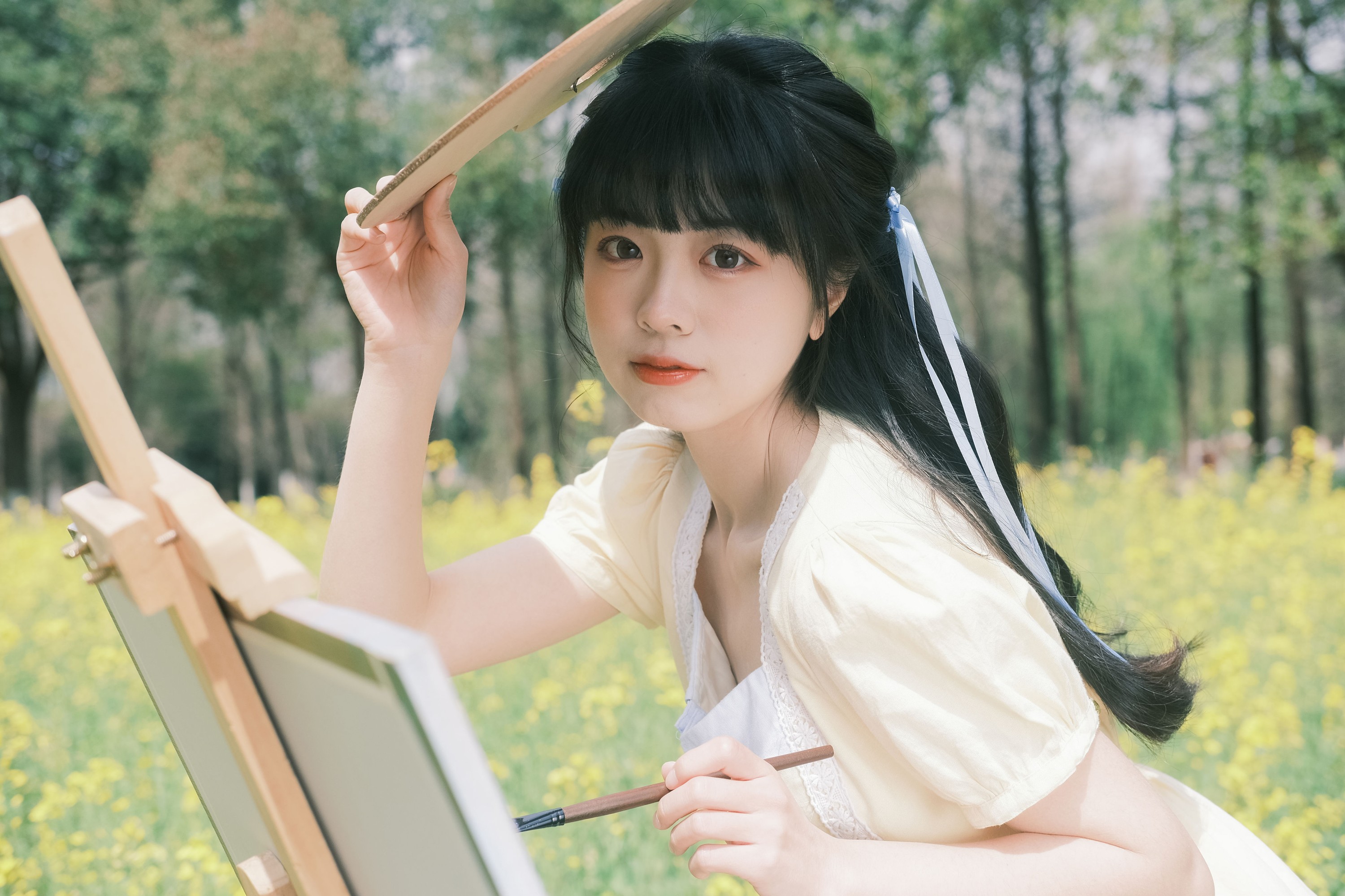 图片[3]-一只暖暖 – 《画下春天的瞬间》[34P]-COS写真在线网